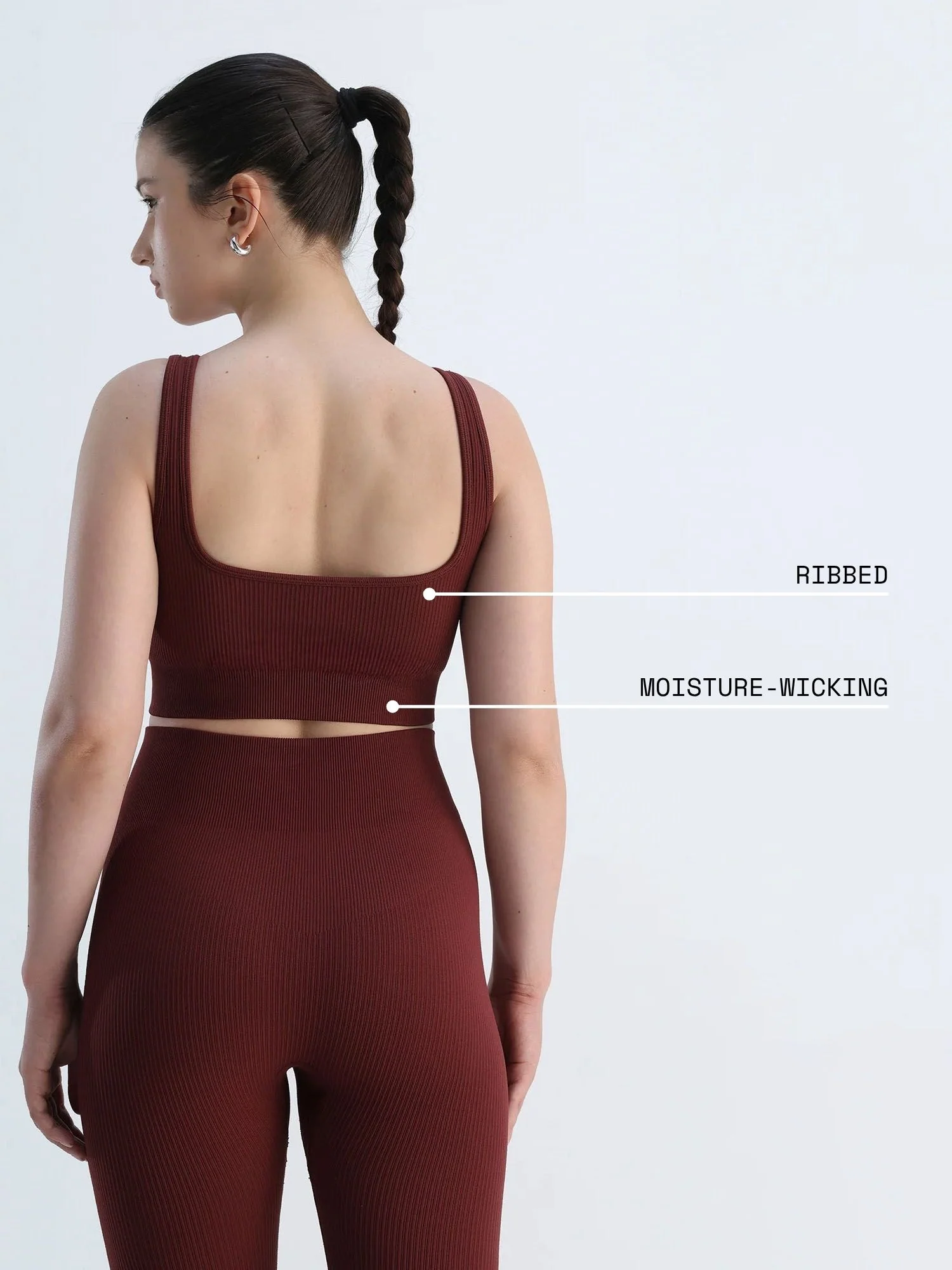 Auburn Contoured Seamless Sports Bra - Image 4