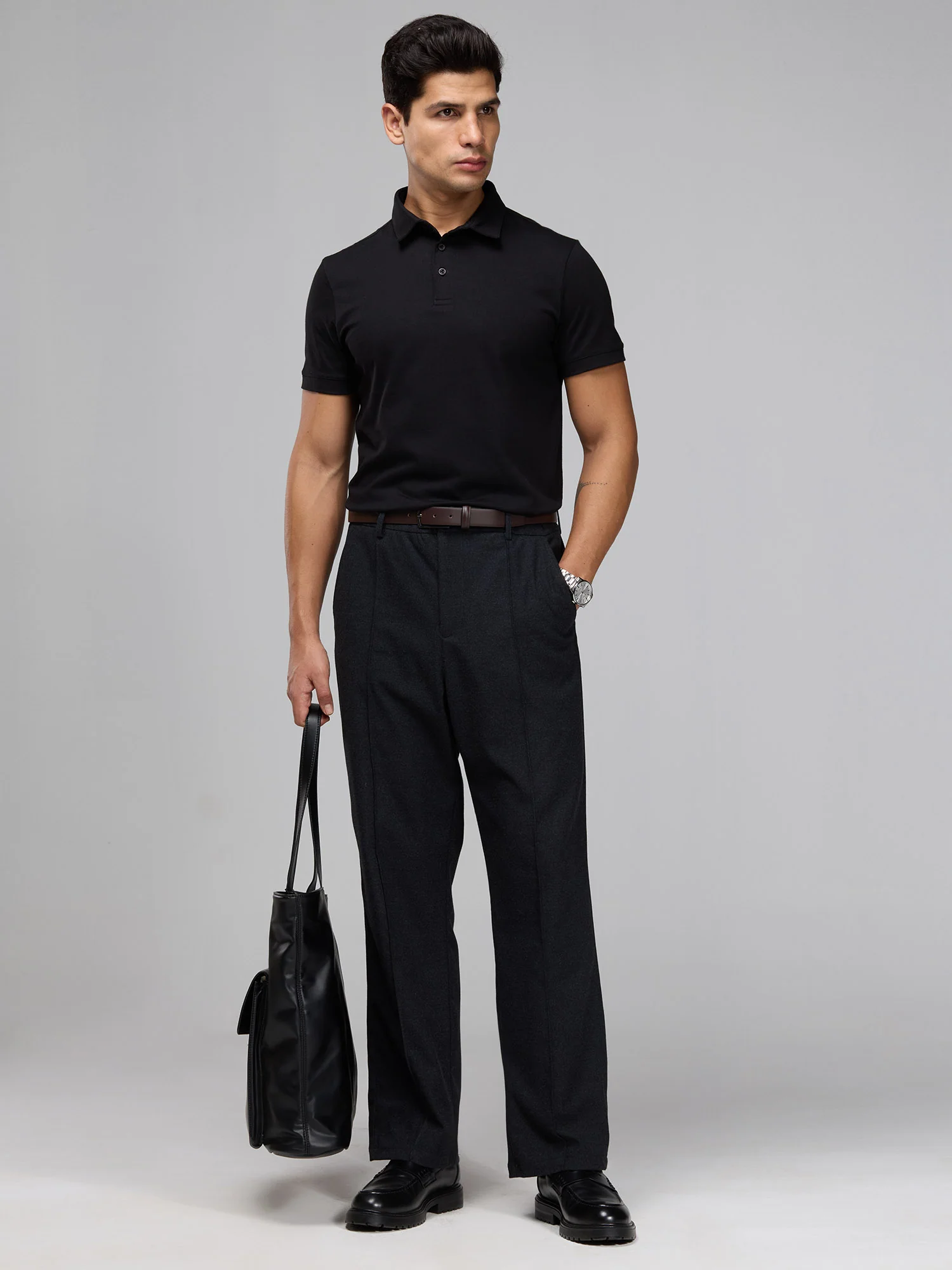 Basic Supima Polo T-shirt - Pack of 2 - Image 7