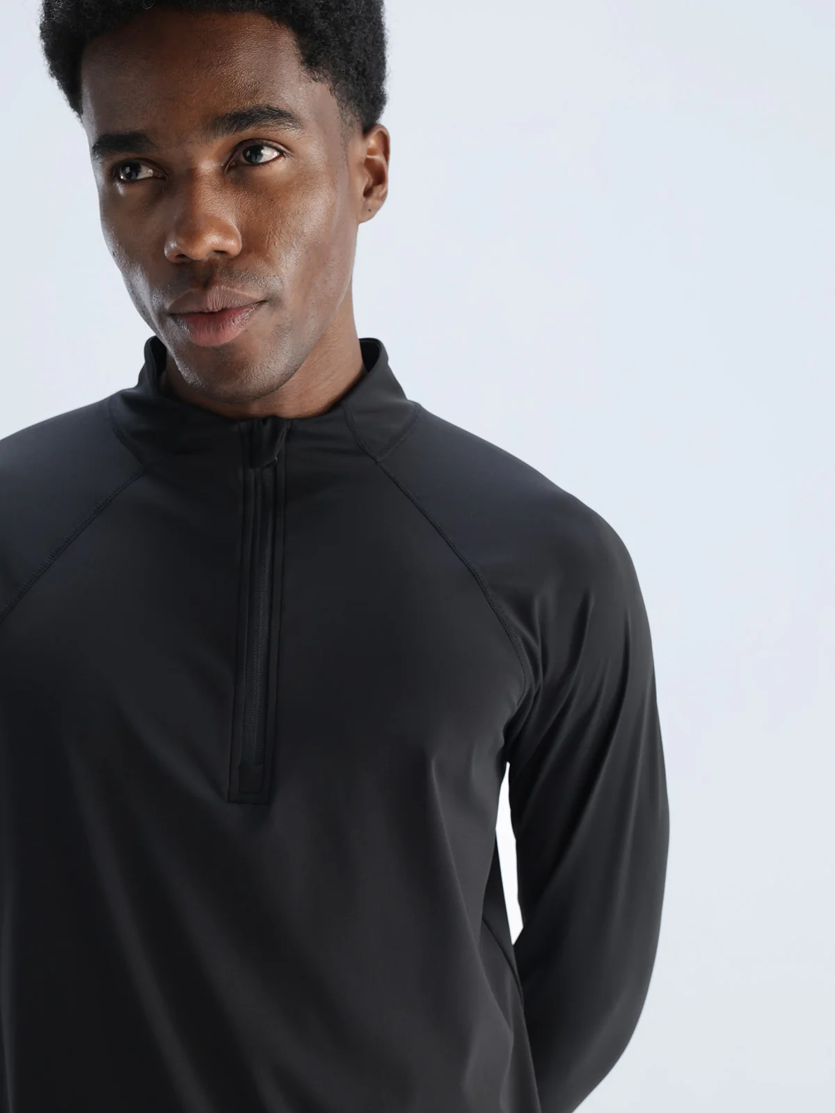 Black Athletic Quarter-Zip - Image 5