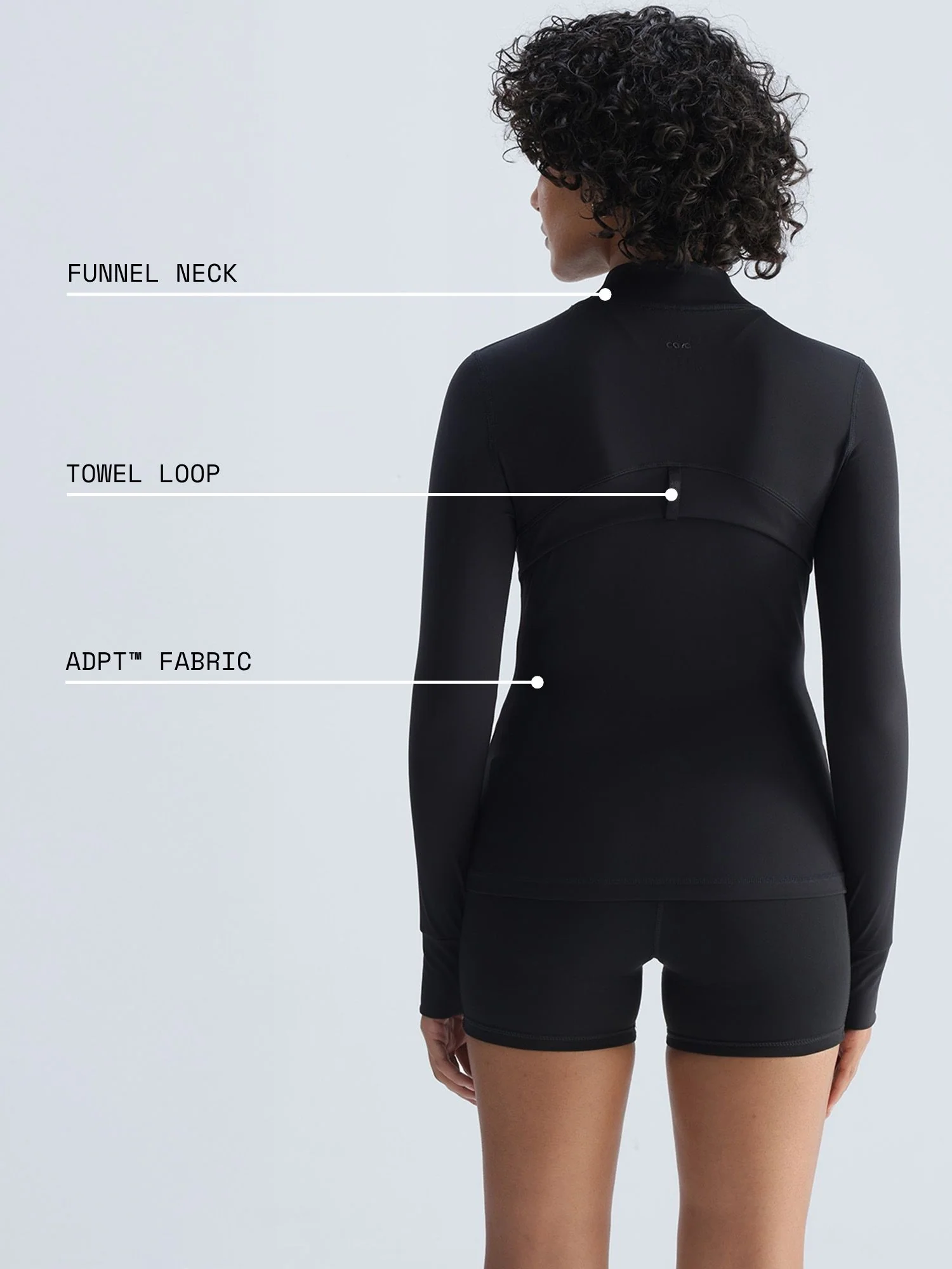 Black Contour Jacket - Image 4