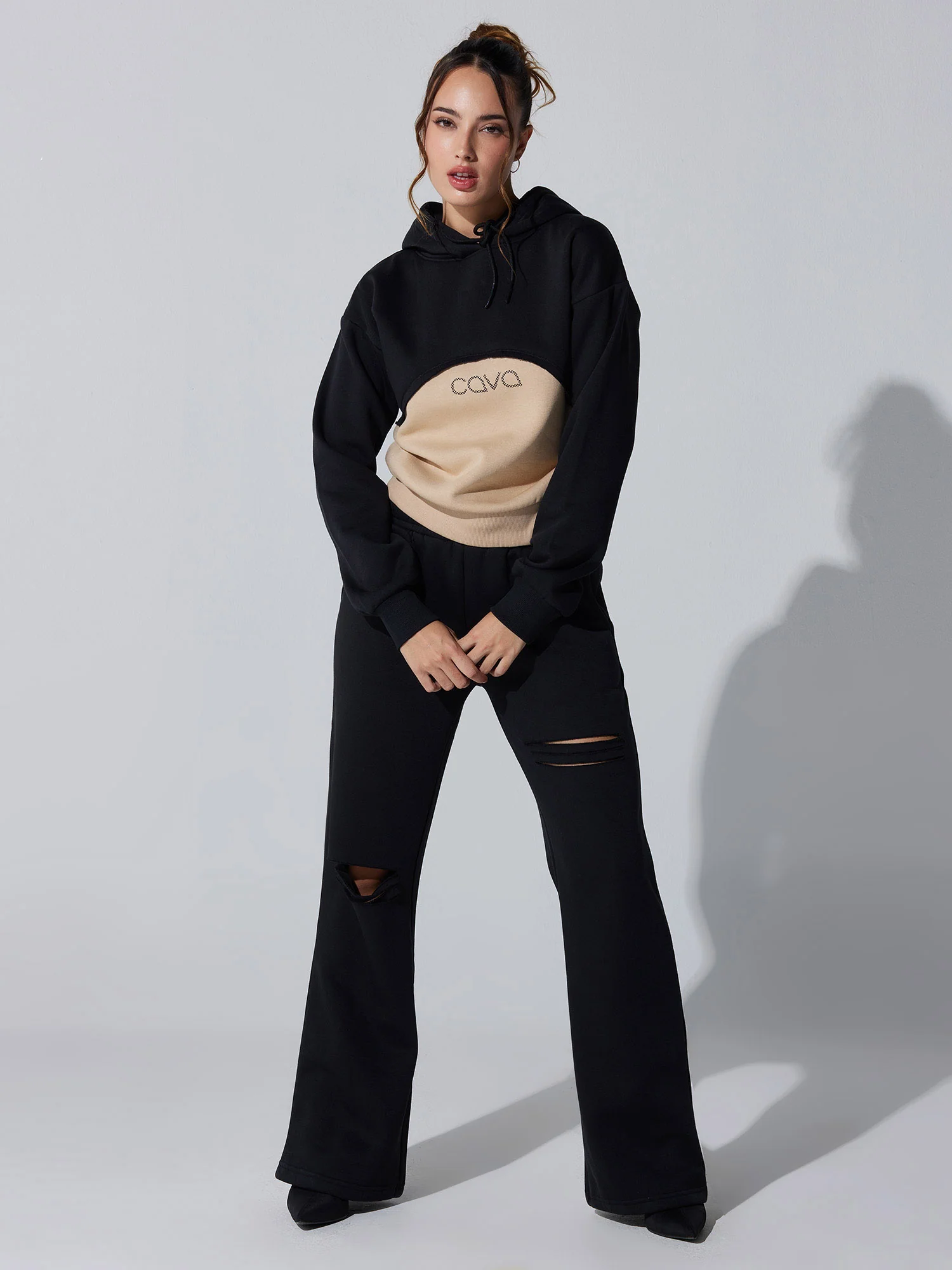 Black Dual Shade Adapt Hoodie - Image 2
