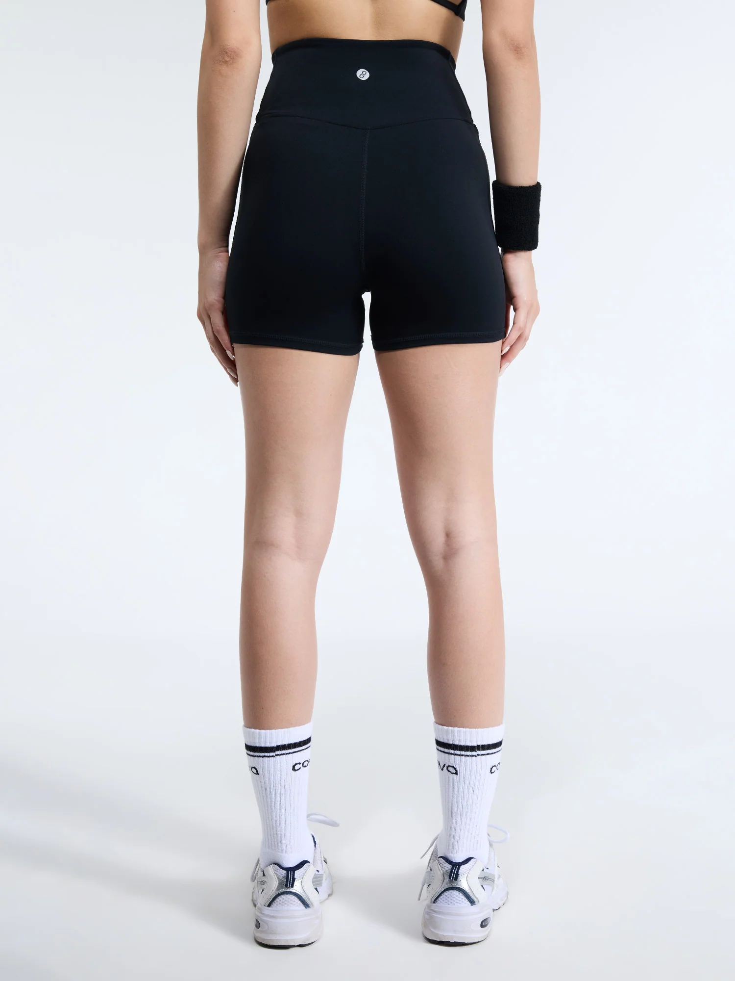 Black Hourglass Booty Shorts - Image 5