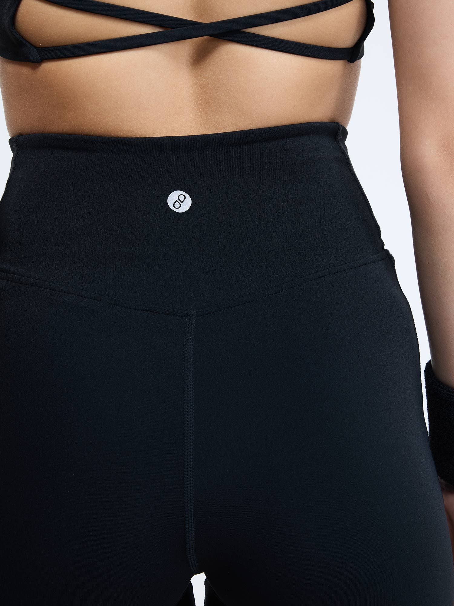 Black Hourglass Booty Shorts - Image 7