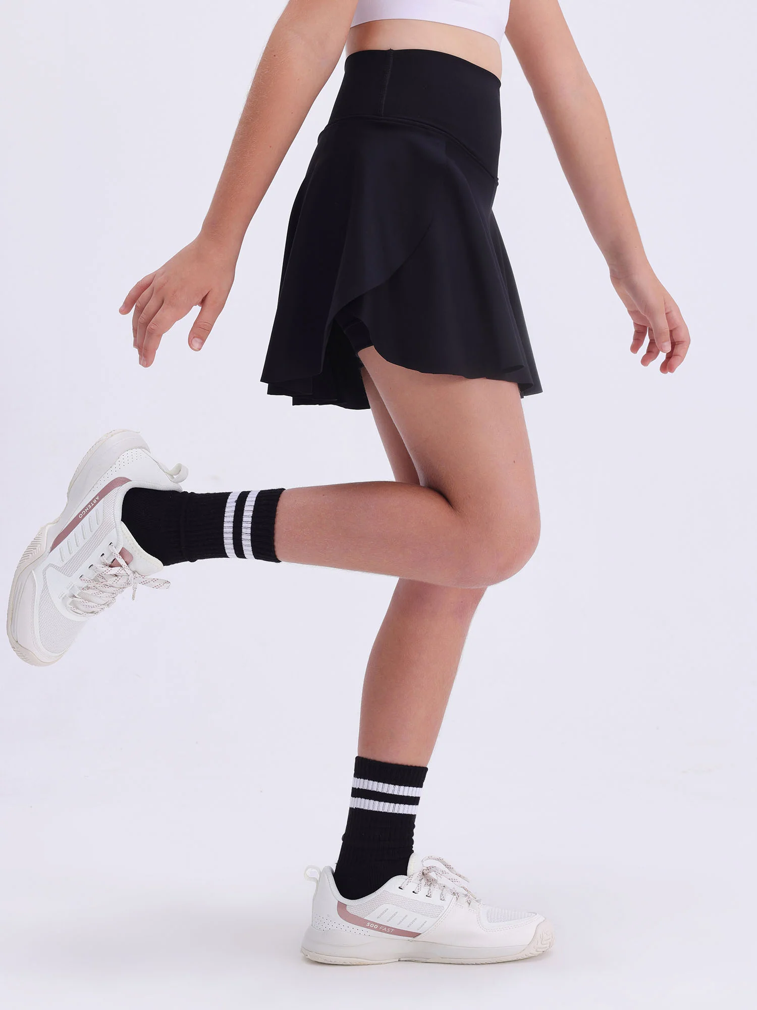 Black Next Gen Swirl Skorts - Image 5
