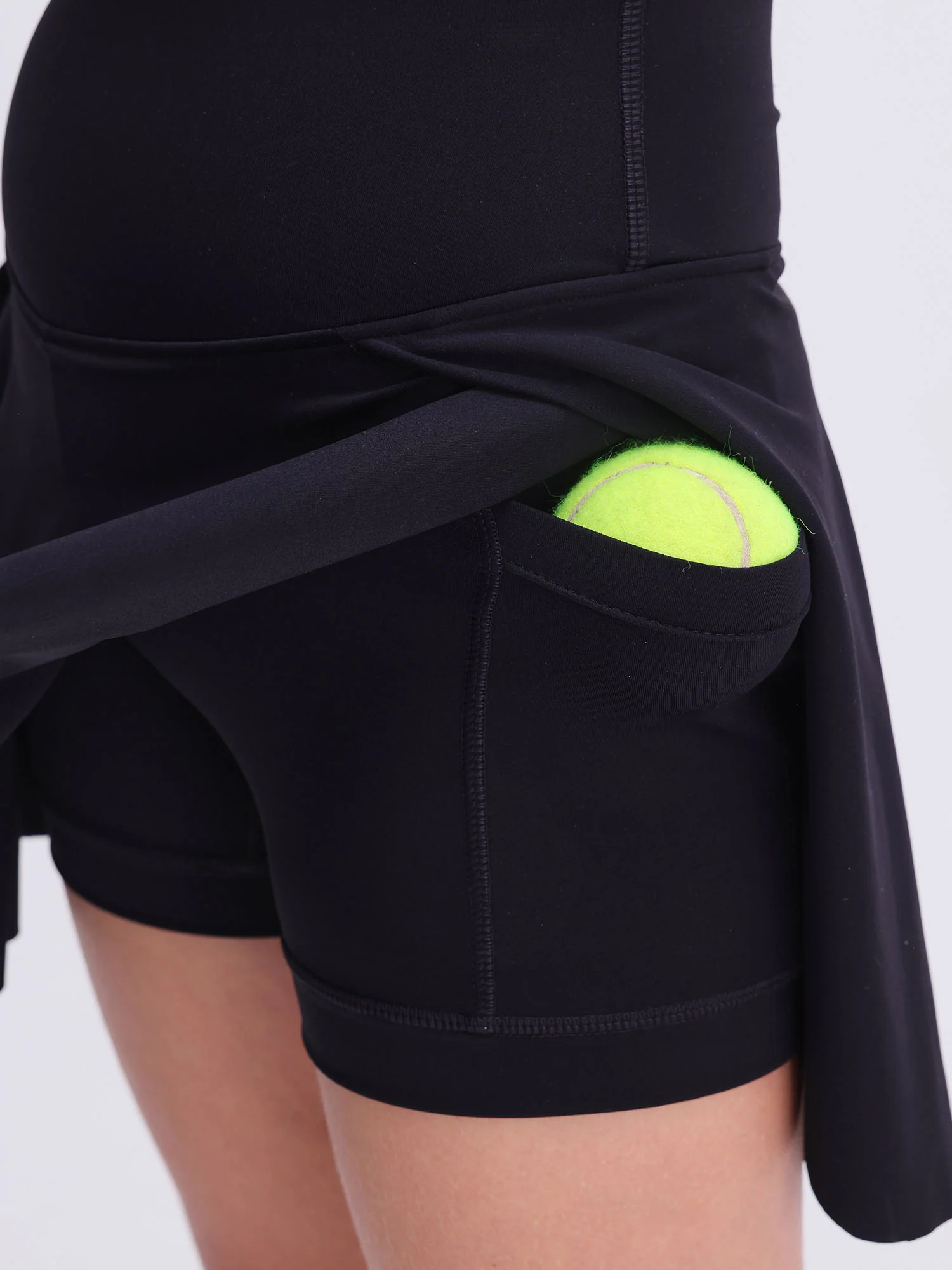 Black Next Gen Swirl Skorts - Image 6