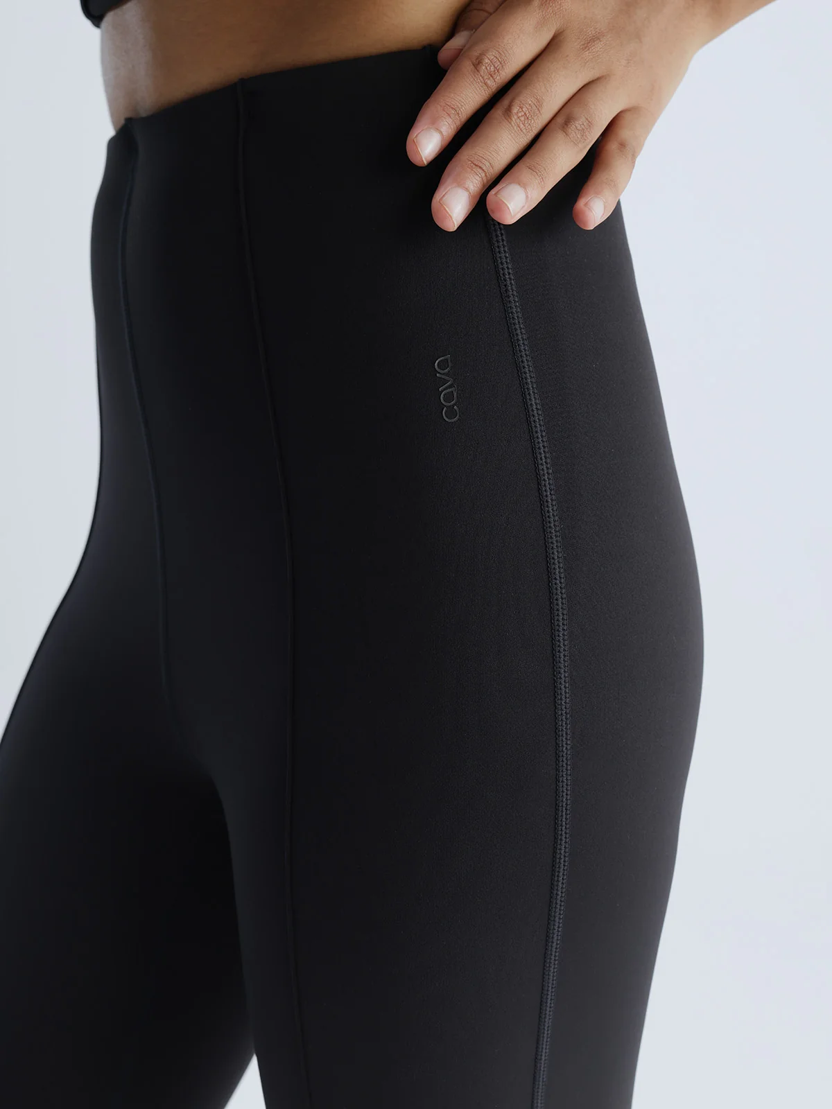 Black Pintuck Flared Pants - Image 6