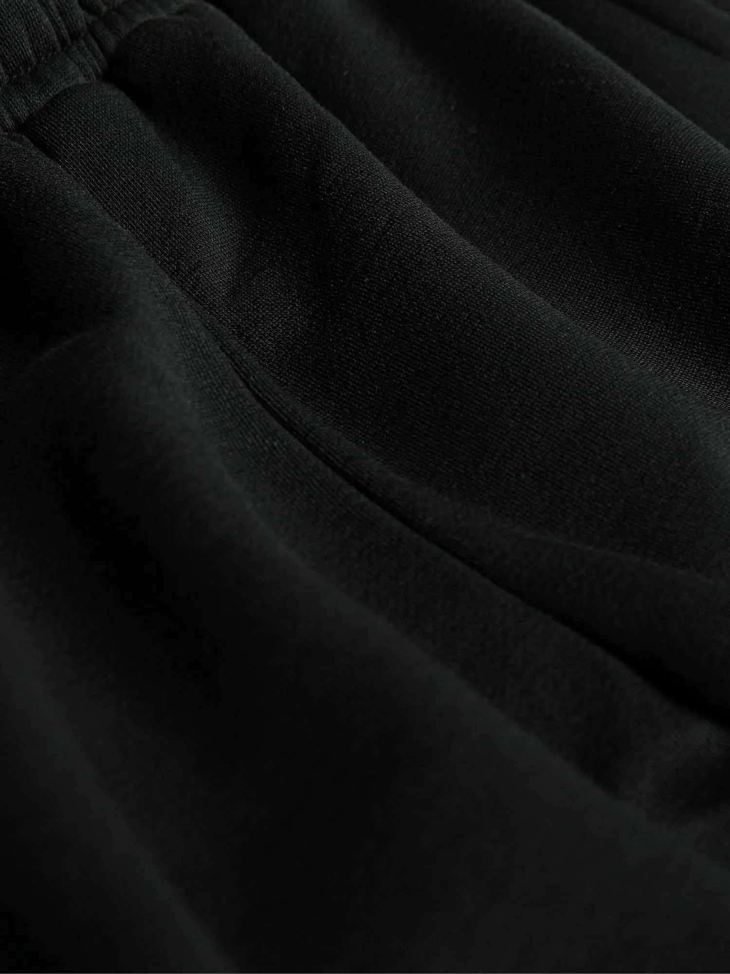 Black Relaxed Wide Leg Pants - Image 8