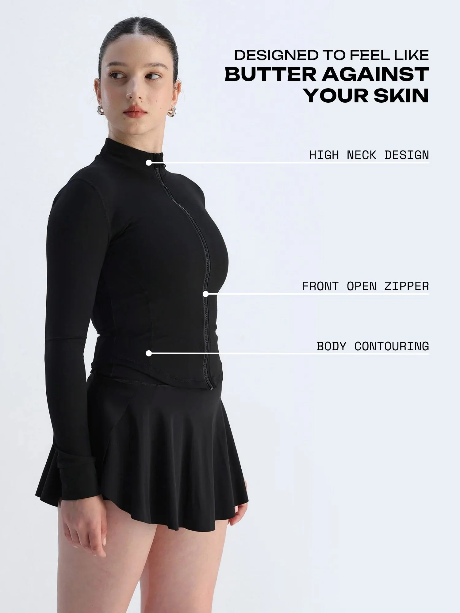 Black Sculptor Jacket - Image 3