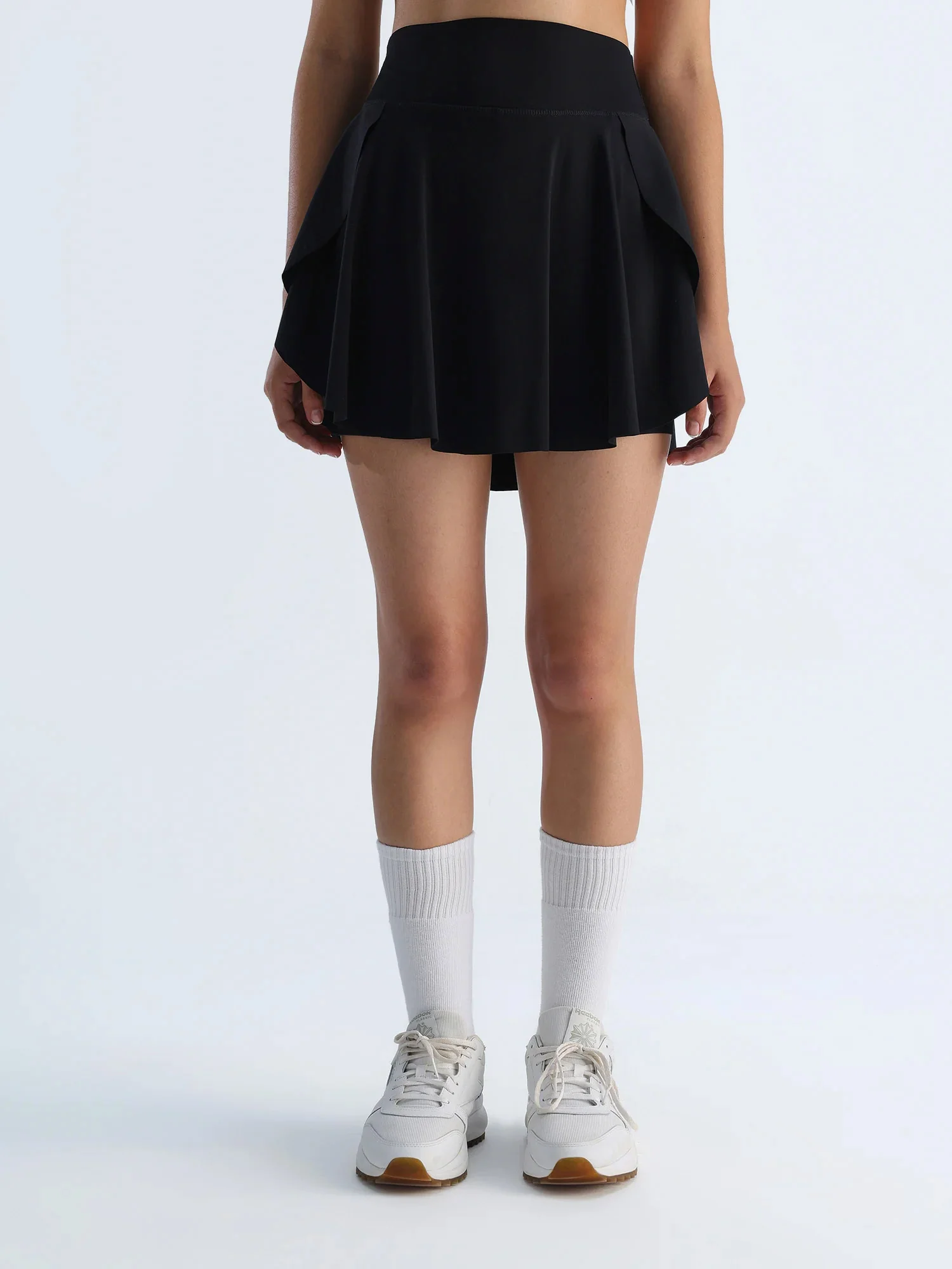 Black Swirl Tennis Skorts - Longer - Image 6