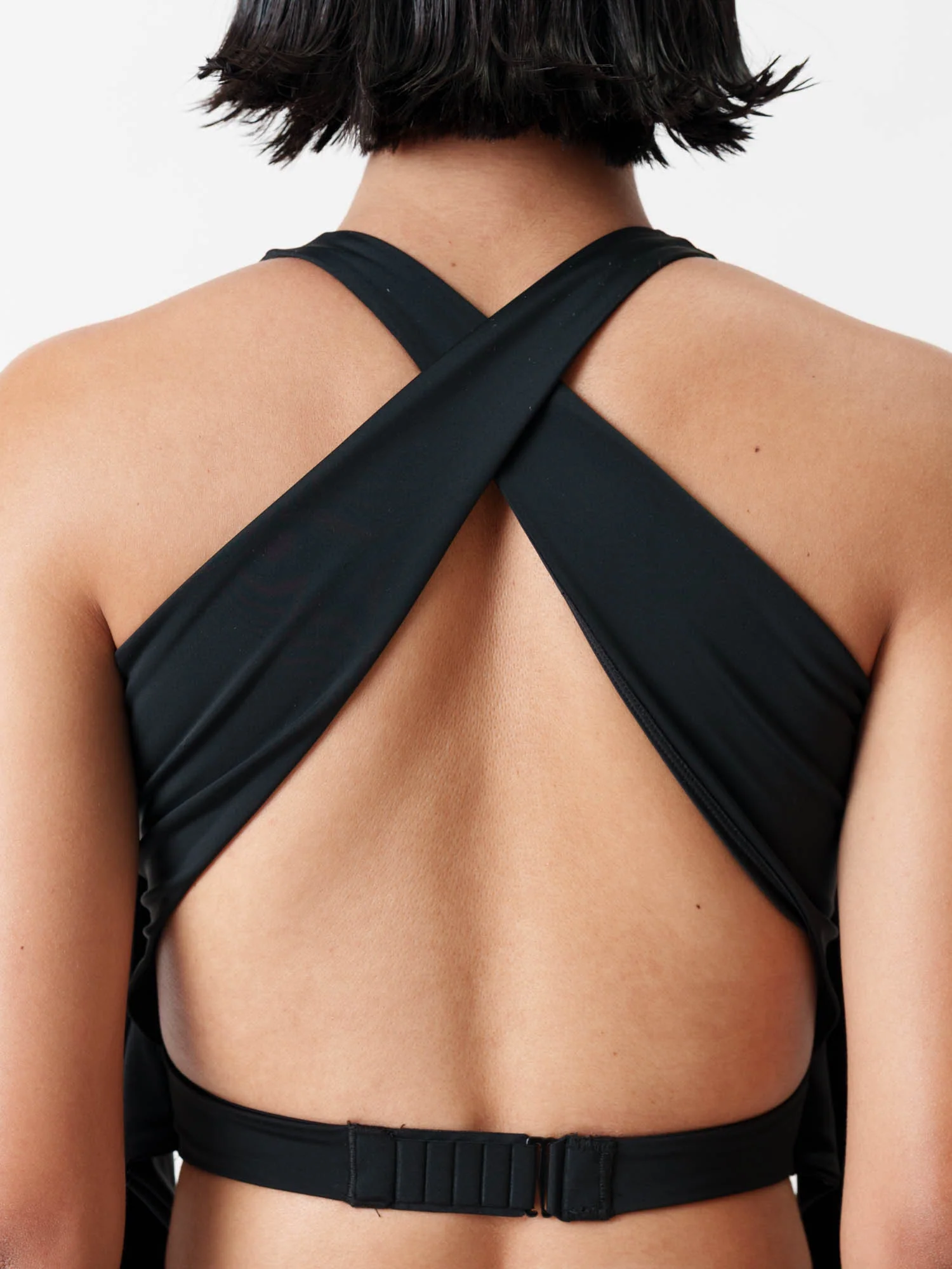 Black Tieback Swim Top - Image 6