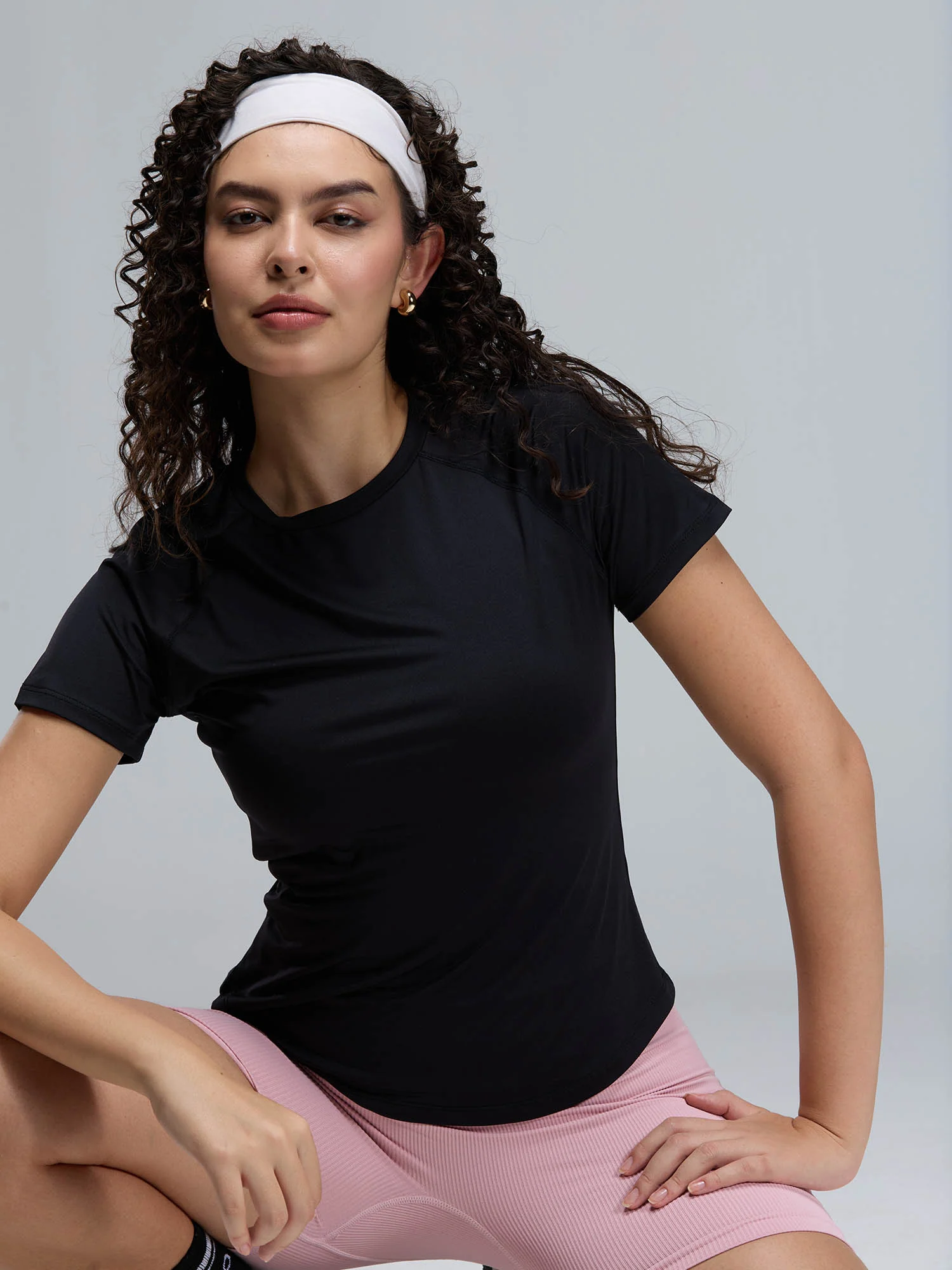 Black Training Tee