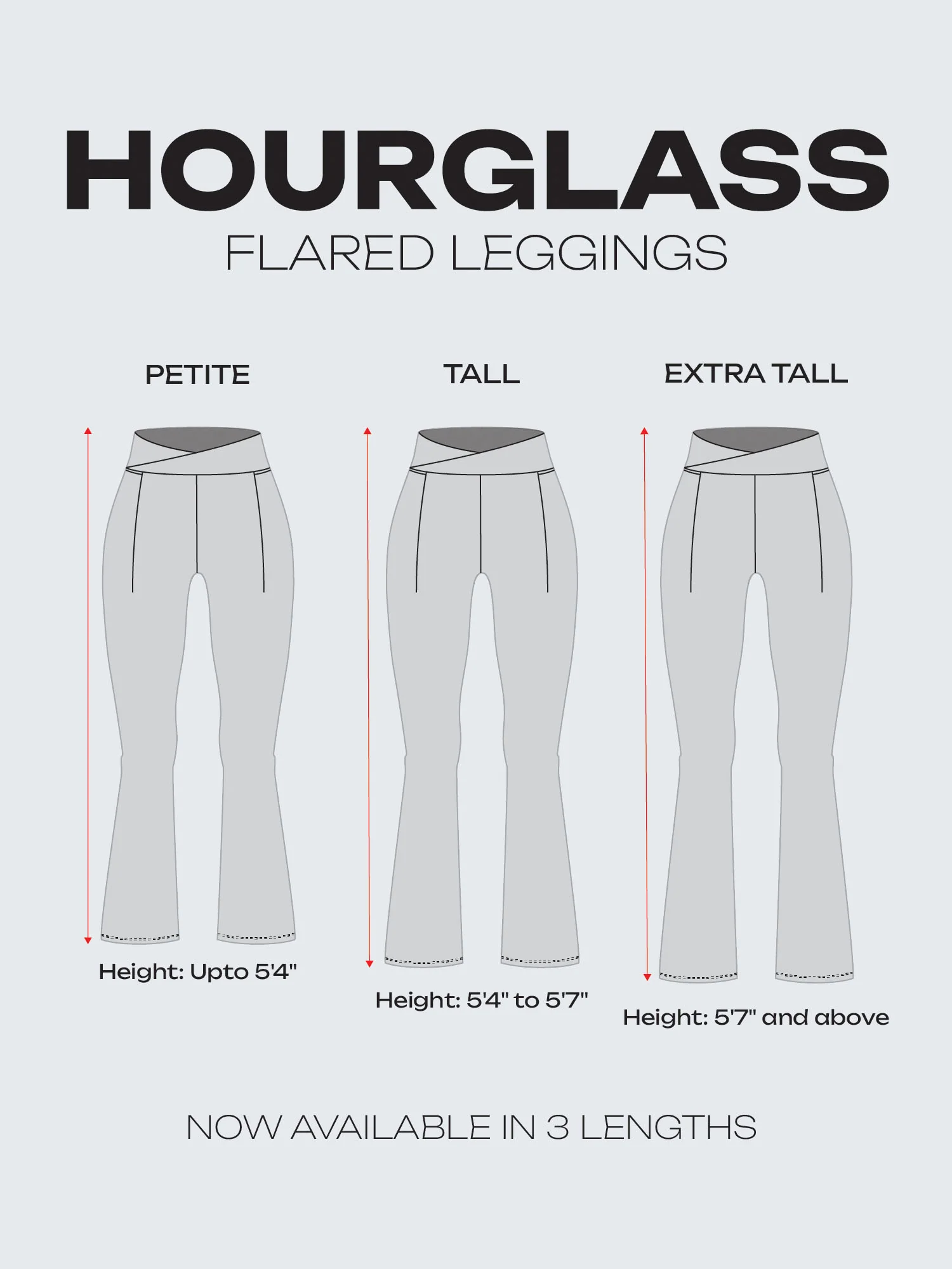 Brown Hourglass Flared Leggings - Image 3