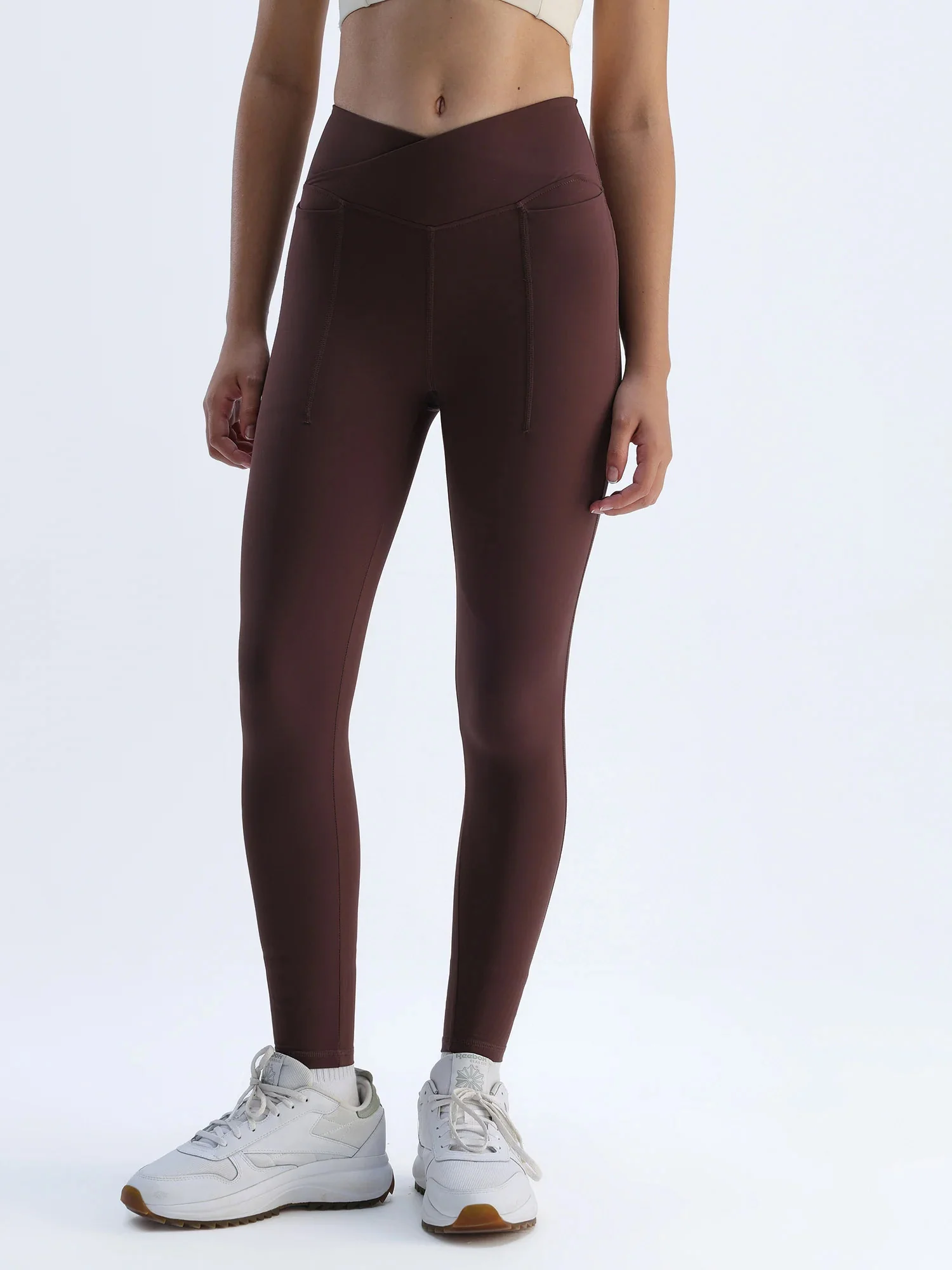 Brown Hourglass Snug Leggings - Image 5