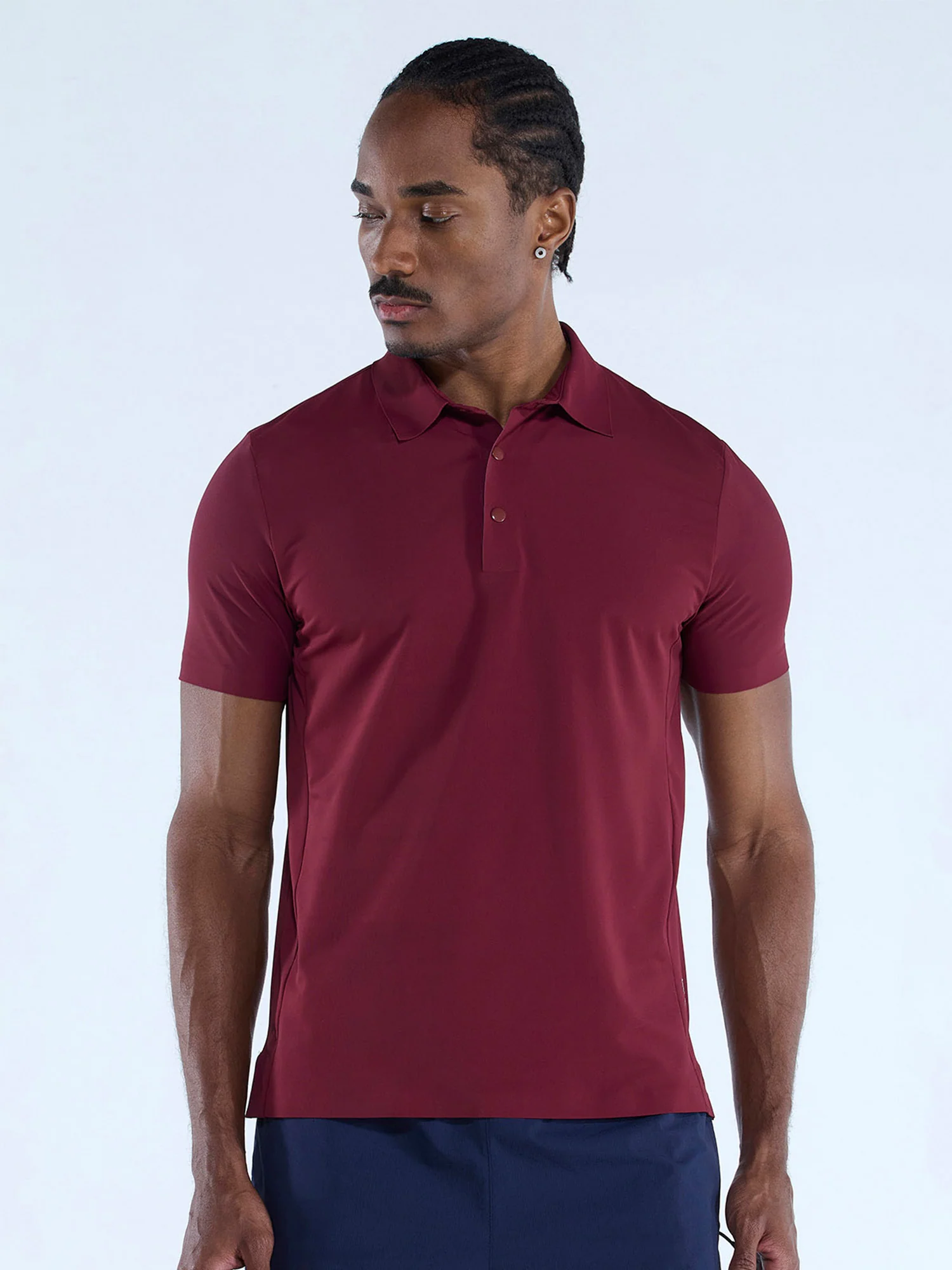 Burgundy Ace Bond Polo - Image 5