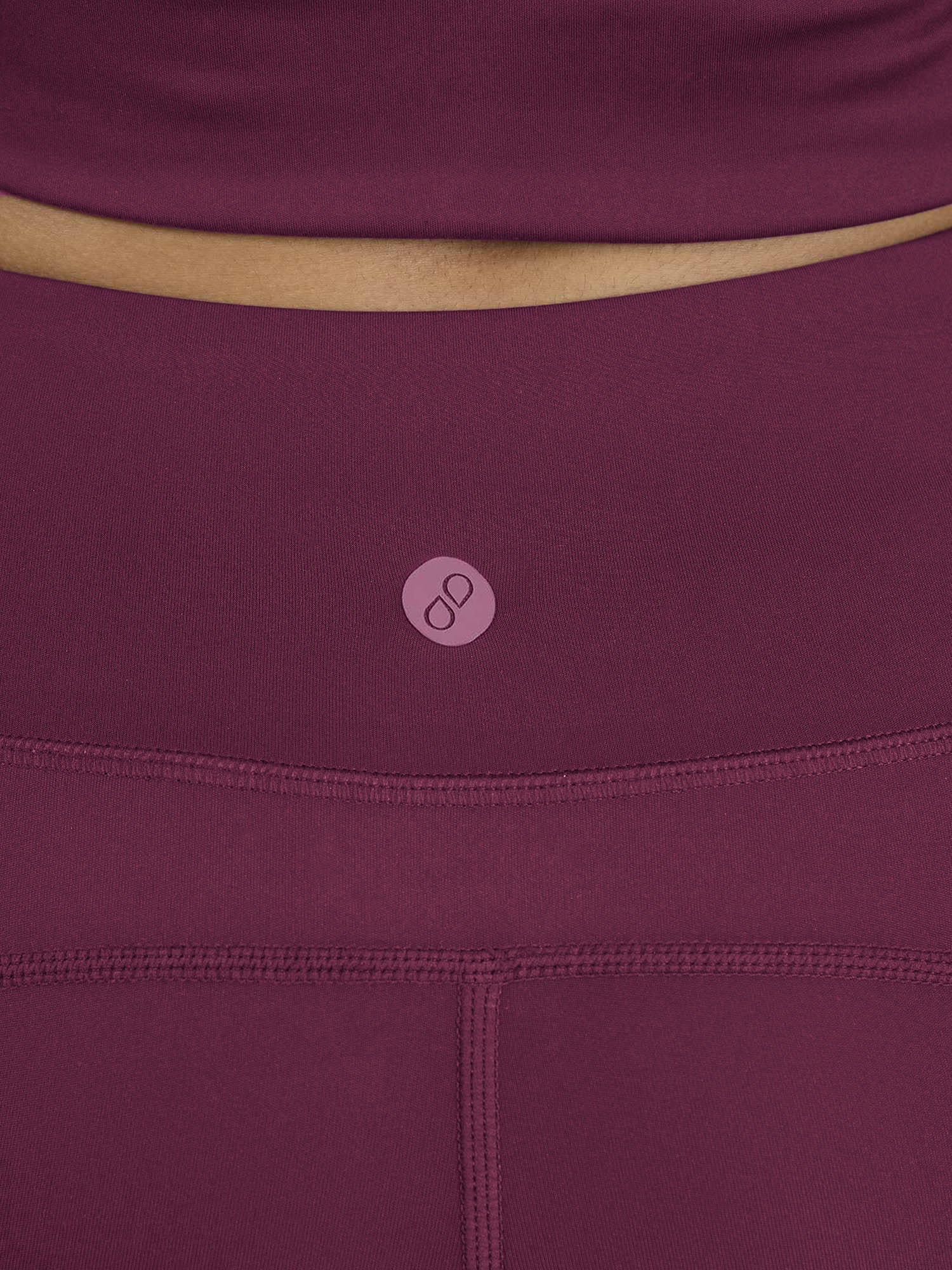 Burgundy Sculpt Core Leggings - Image 6