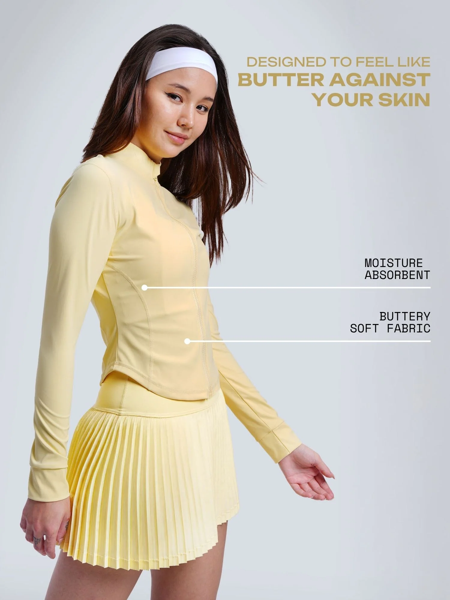 Butter Yellow Sculptor Jacket - Image 3
