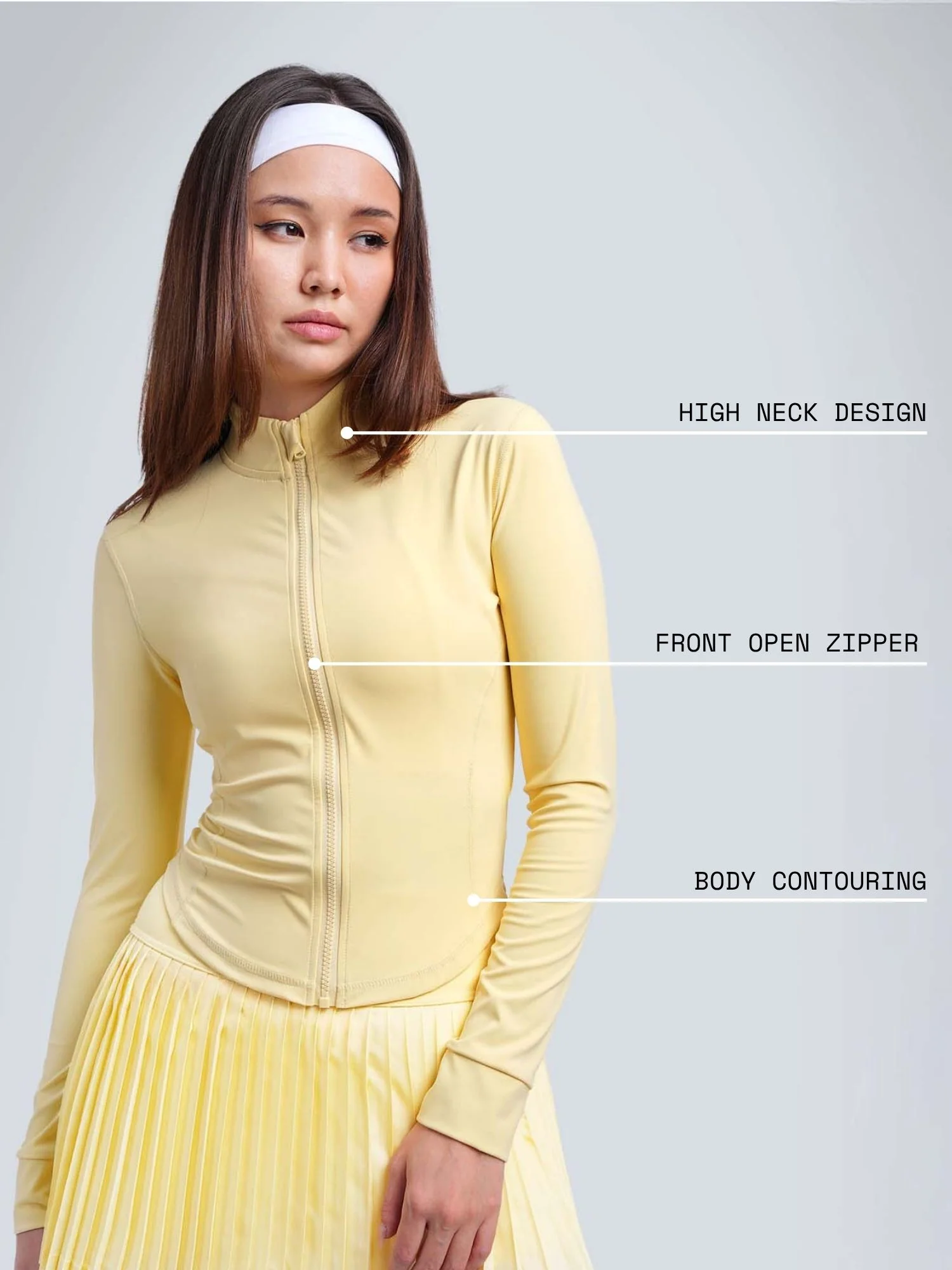 Butter Yellow Sculptor Jacket - Image 4
