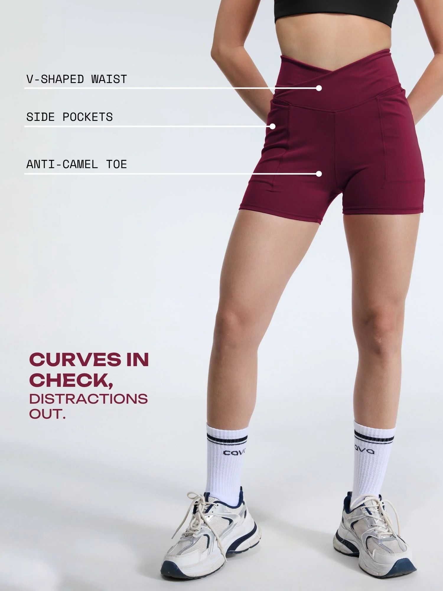 Cherry Hourglass Booty Shorts - Image 3