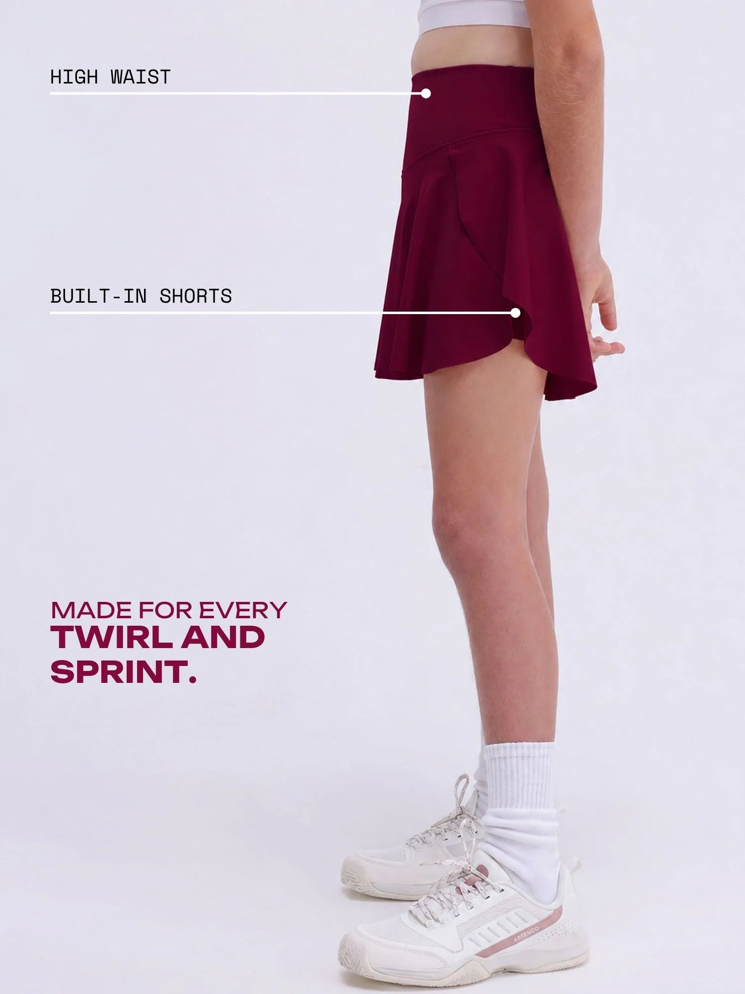 Cherry Next Gen Swirl Skorts - Image 3
