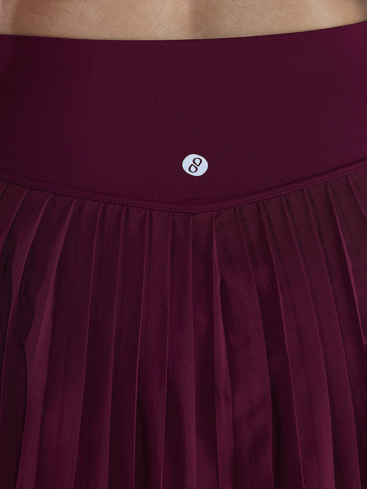Cherry Plie Pleated Skort - Image 7
