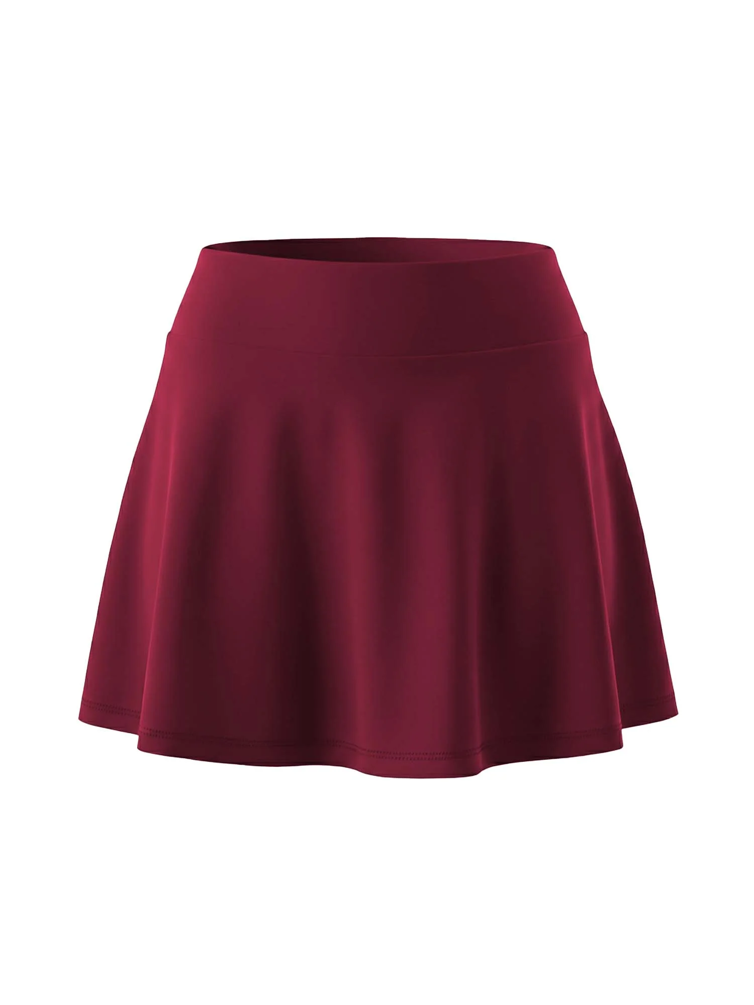 Cherry Ripple Swim Skorts - Image 7