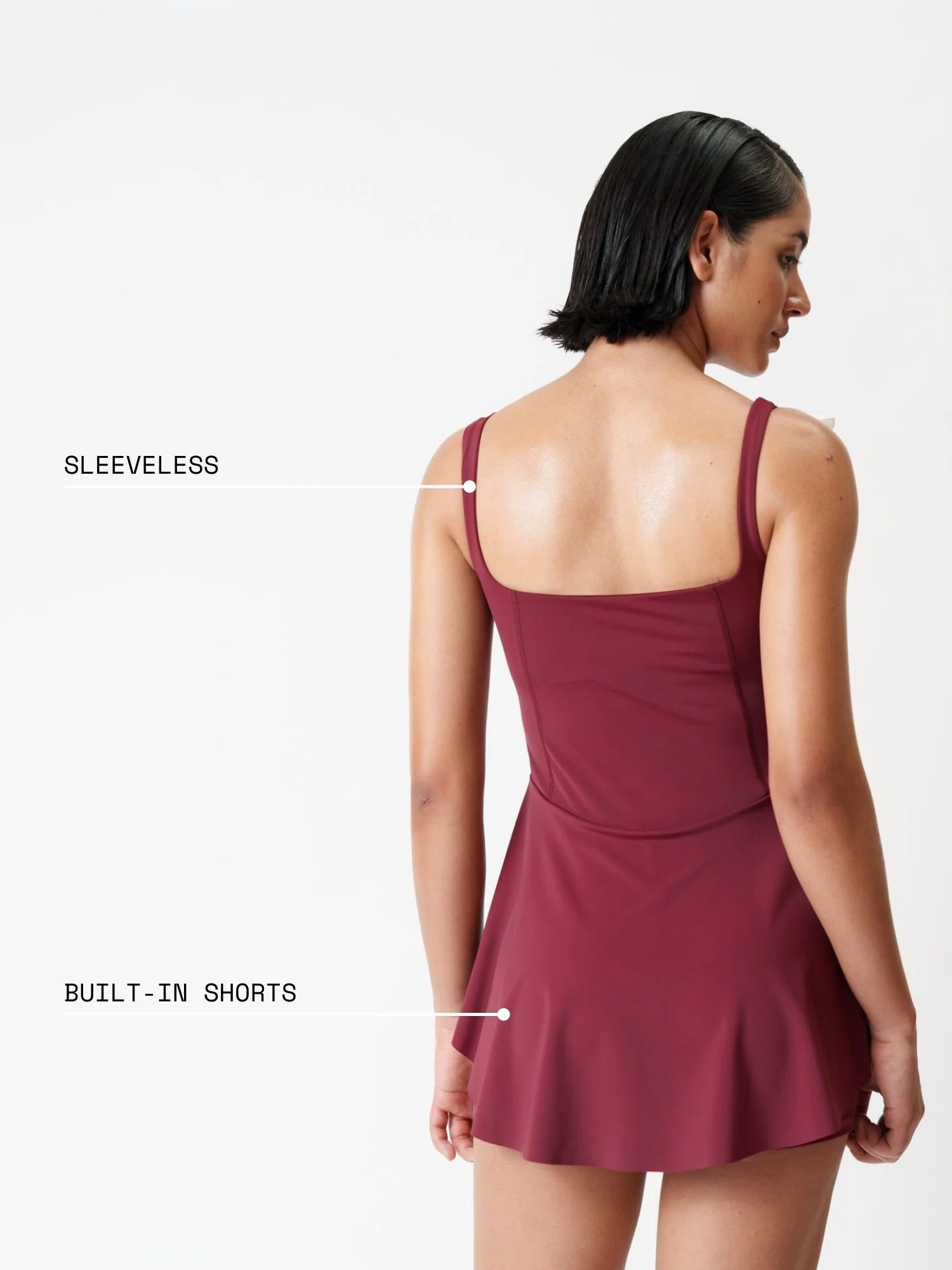 Cherry Swirl Swim Dress - Image 5