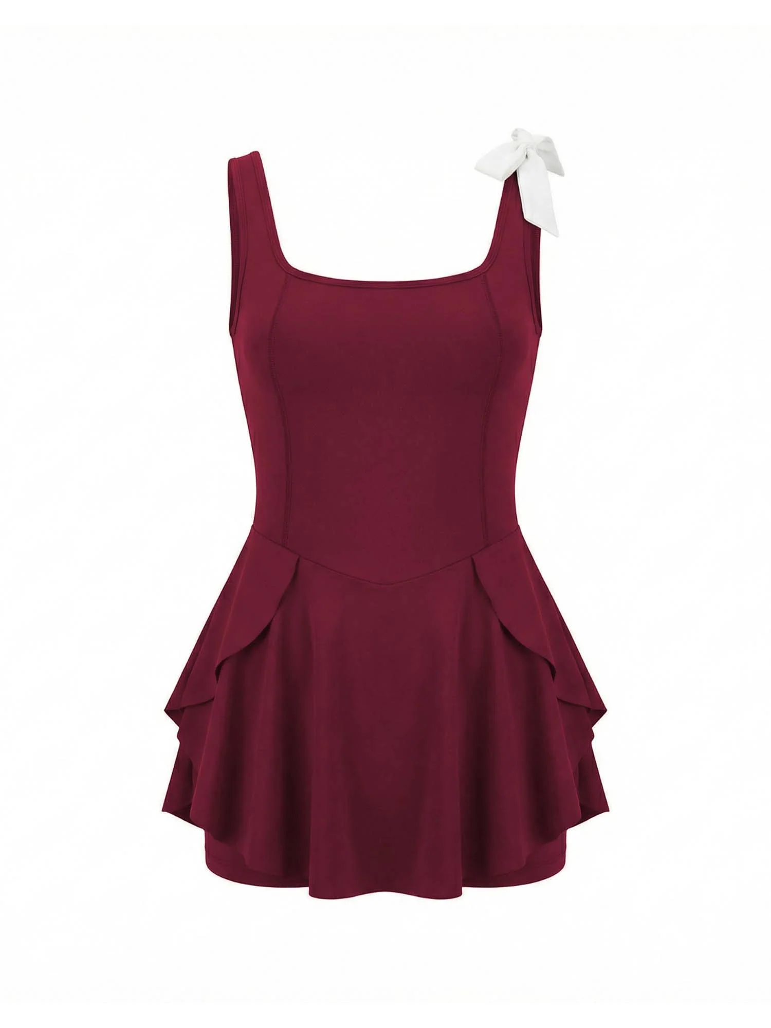 Cherry Swirl Swim Dress - Image 8