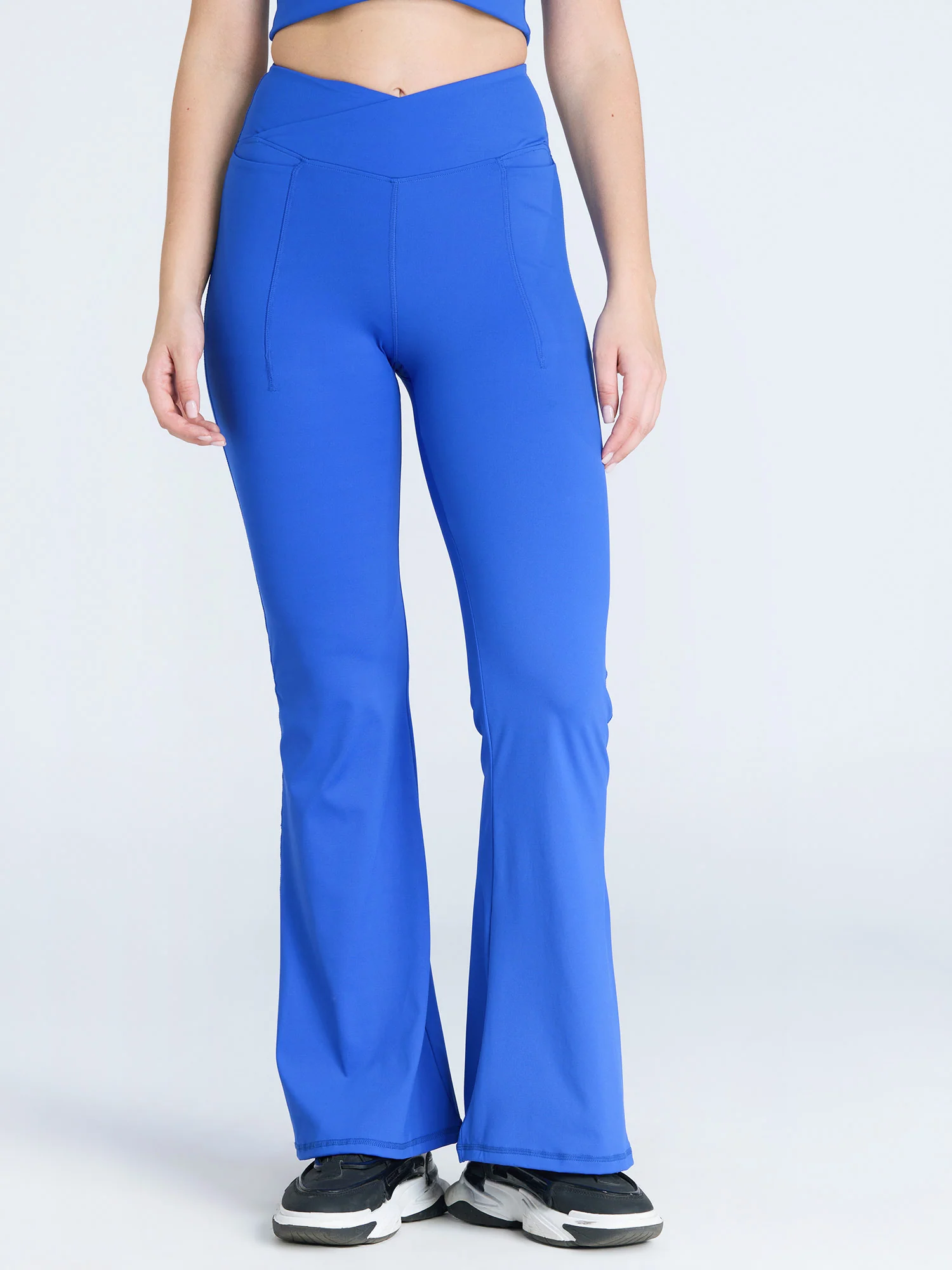 Cobalt Hourglass Flared Leggings - Image 19