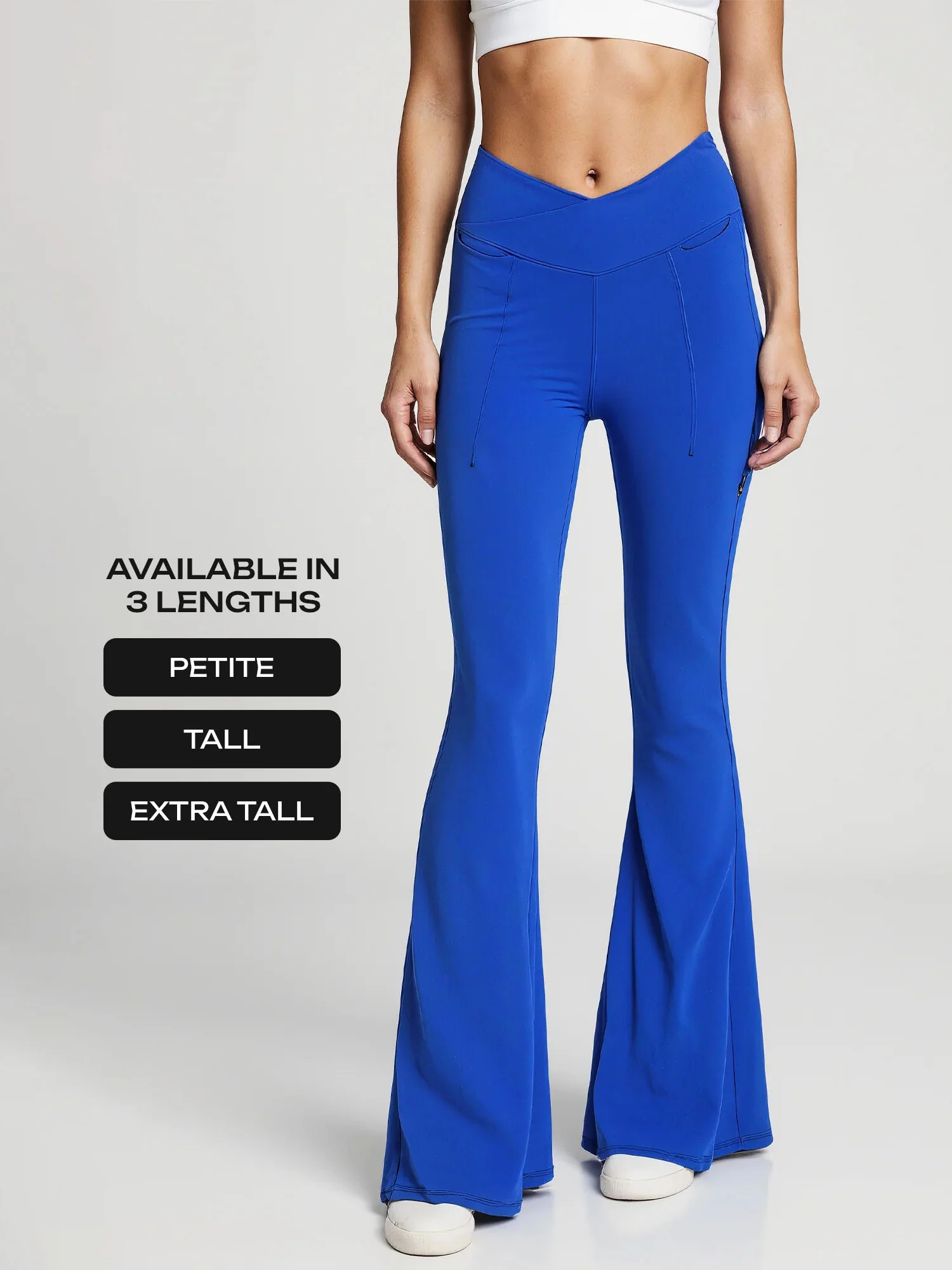 Cobalt Hourglass Flared Leggings - Image 22