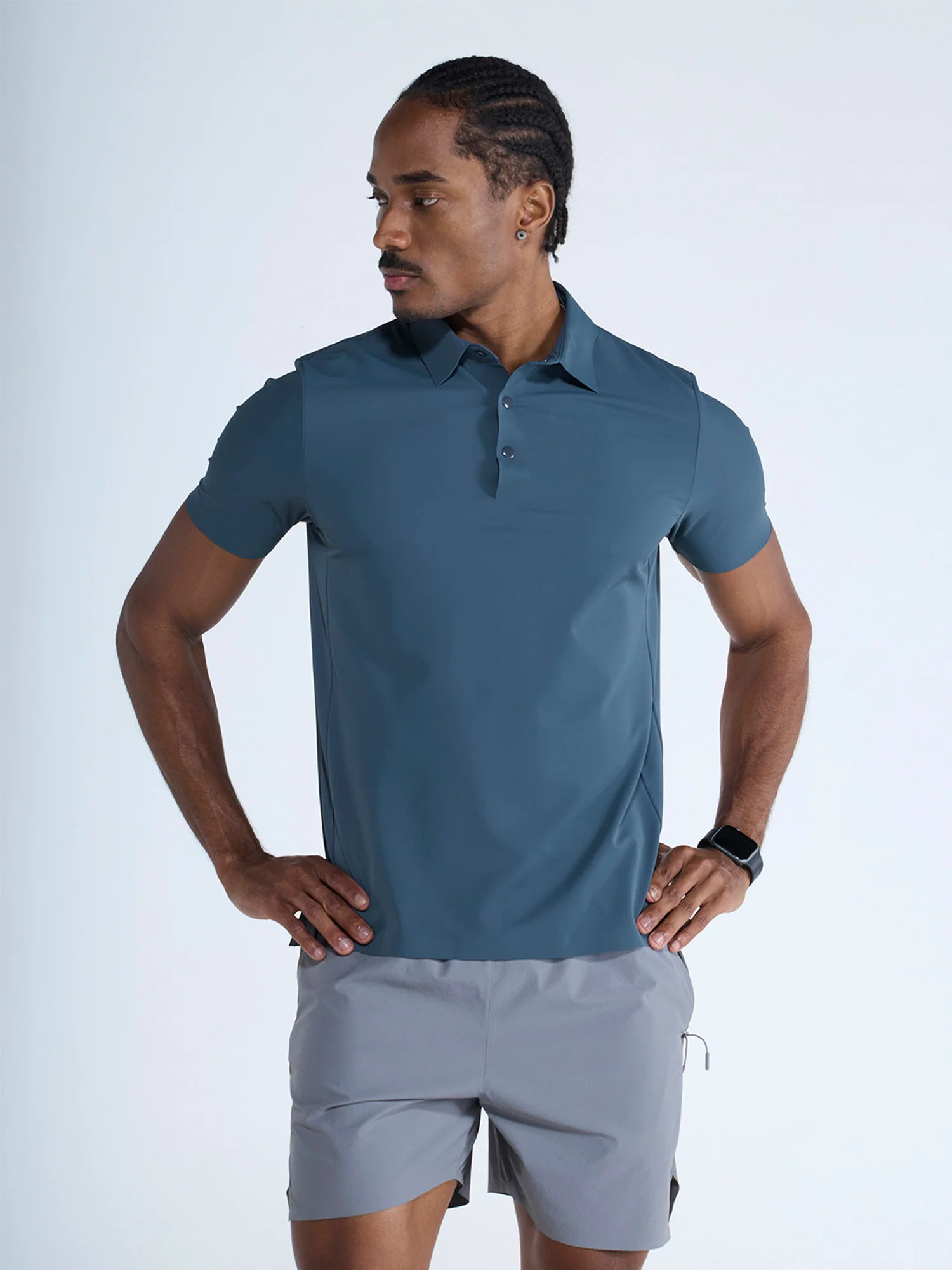 Dark Slate Ace Bond Polo - Image 5