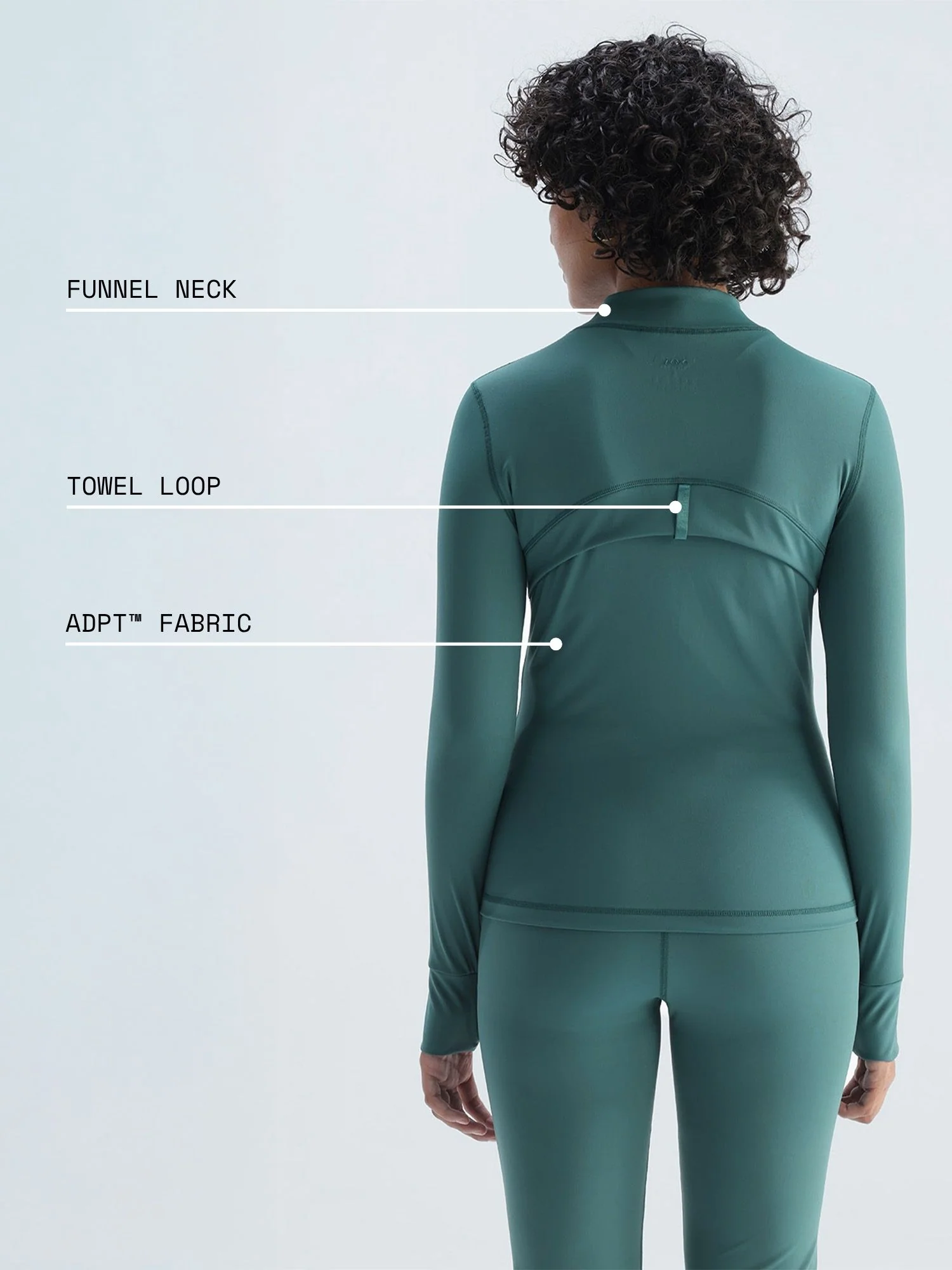 Green Contour Jacket - Image 4