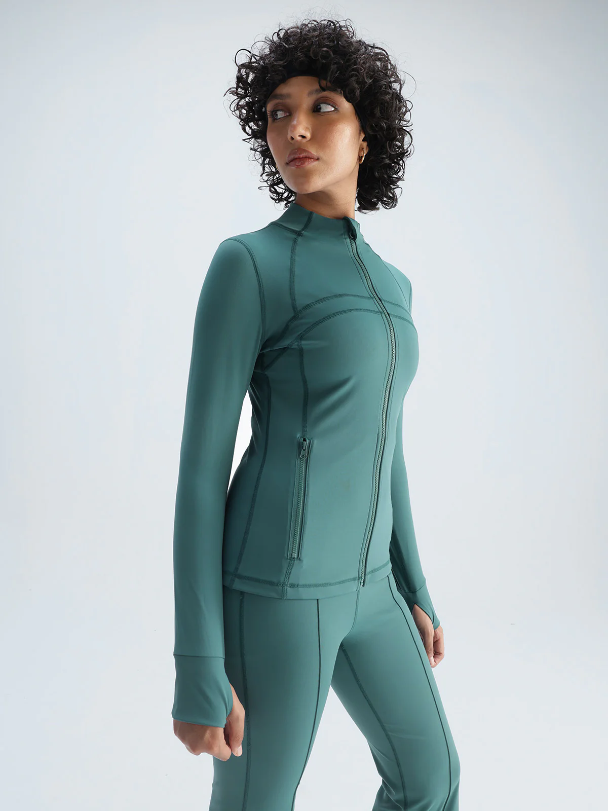 Green Contour Jacket - Image 5