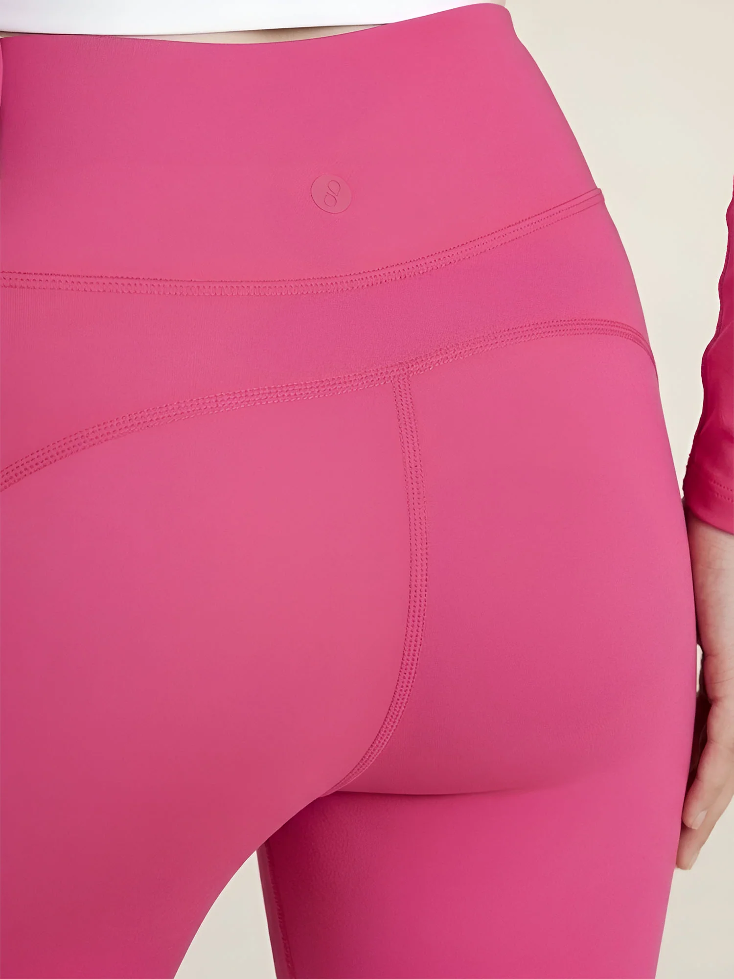 Hot Pink Sculpt Core Leggings - Image 7