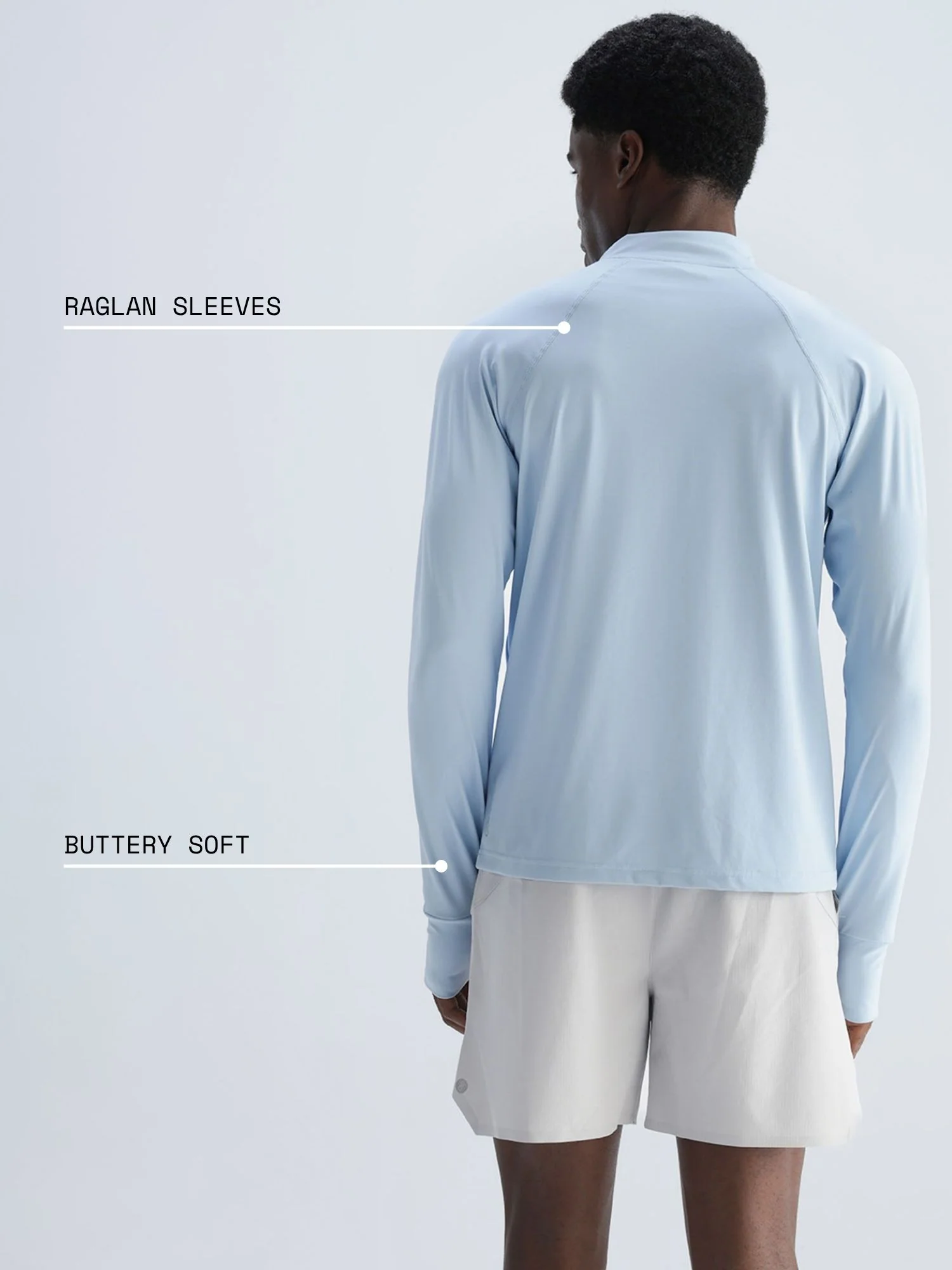 Ice Blue Athletic Quarter-Zip - Image 4