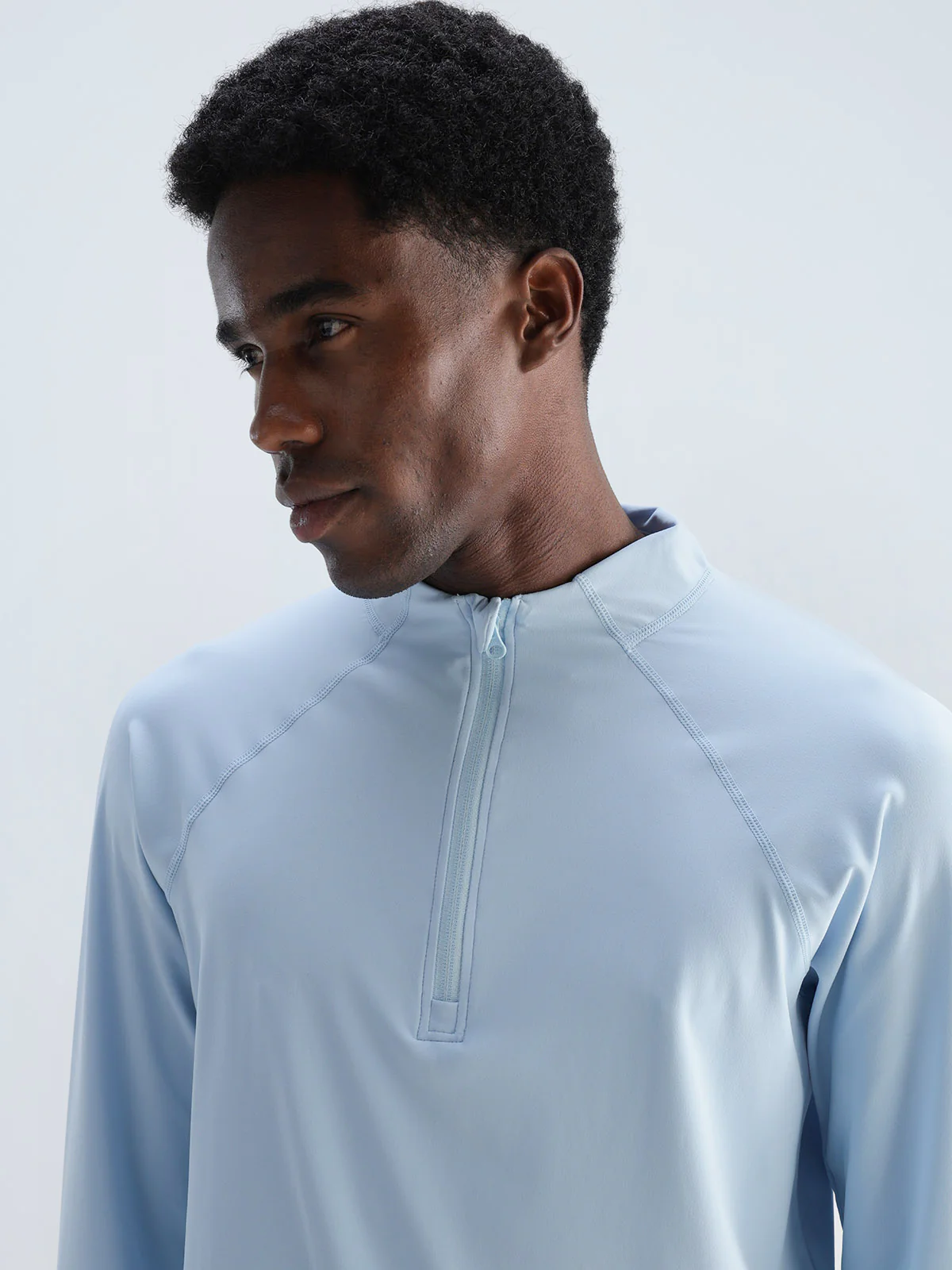 Ice Blue Athletic Quarter-Zip - Image 5