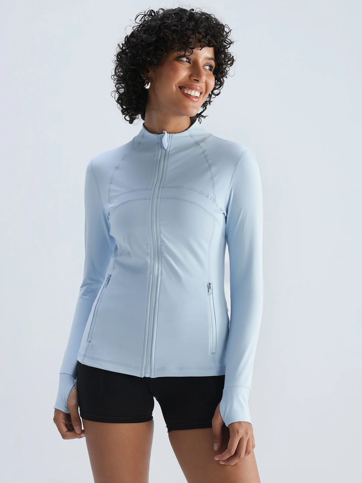 Ice Blue Contour Jacket - Image 5