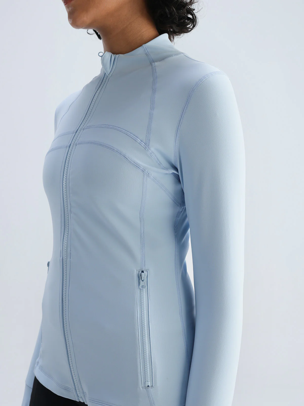 Ice Blue Contour Jacket - Image 6