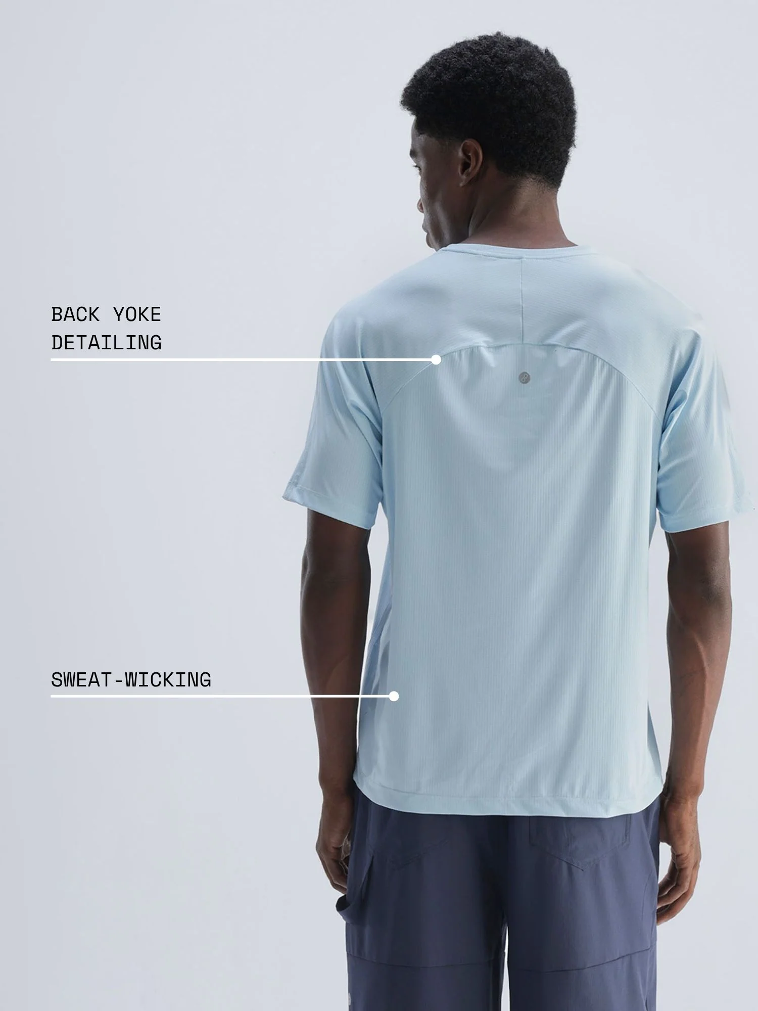 Ice Blue Velocity Training Tee - Image 4