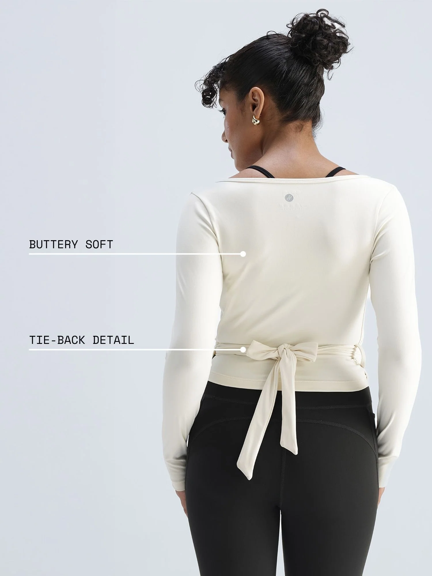 Ivory ADPT™ Wrap Top - Image 4