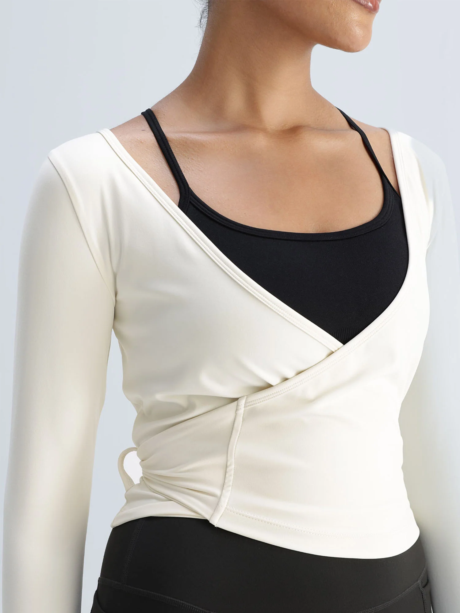 Ivory ADPT™ Wrap Top - Image 8
