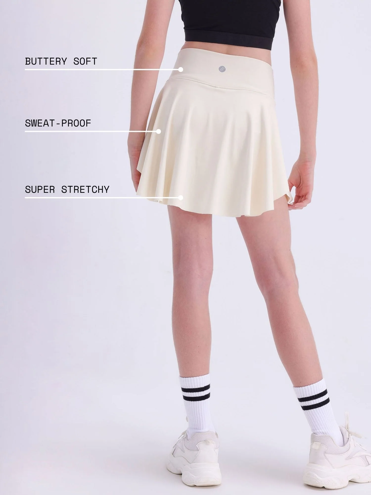 Ivory Next Gen Swirl Skorts - Image 4