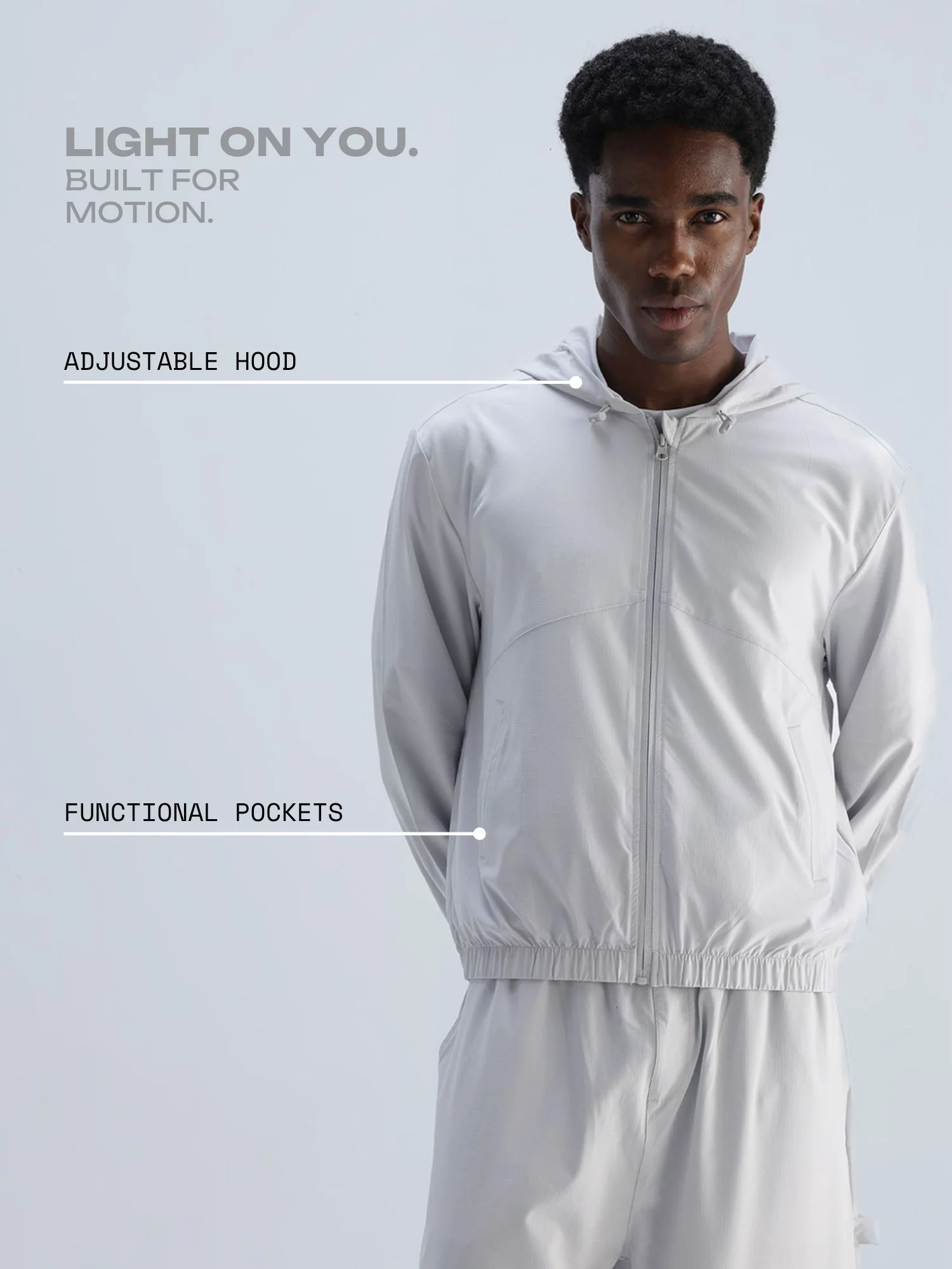Light Grey Trailscape Jacket - Image 3