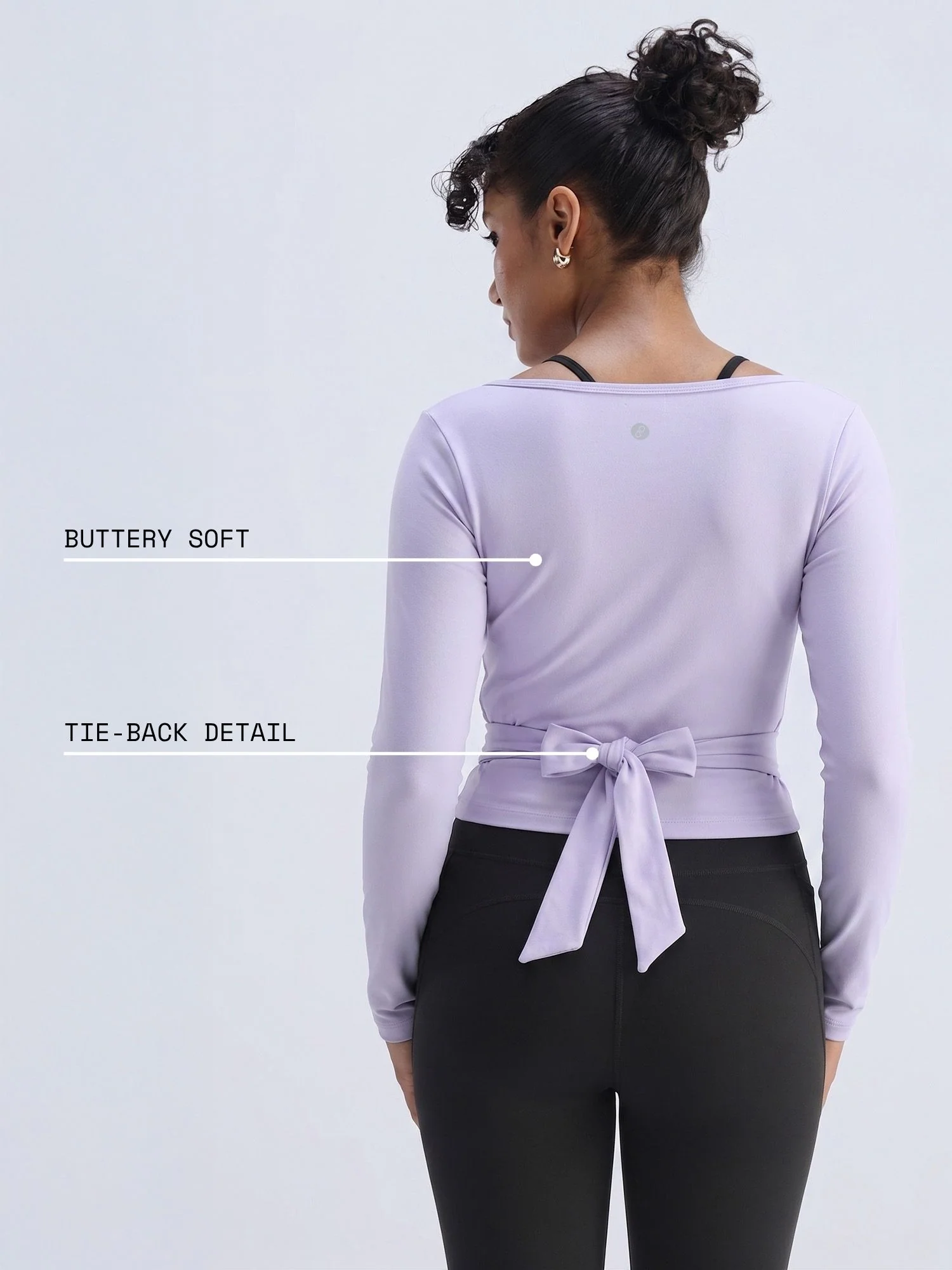 Lilac ADPT™ Wrap Top - Image 4