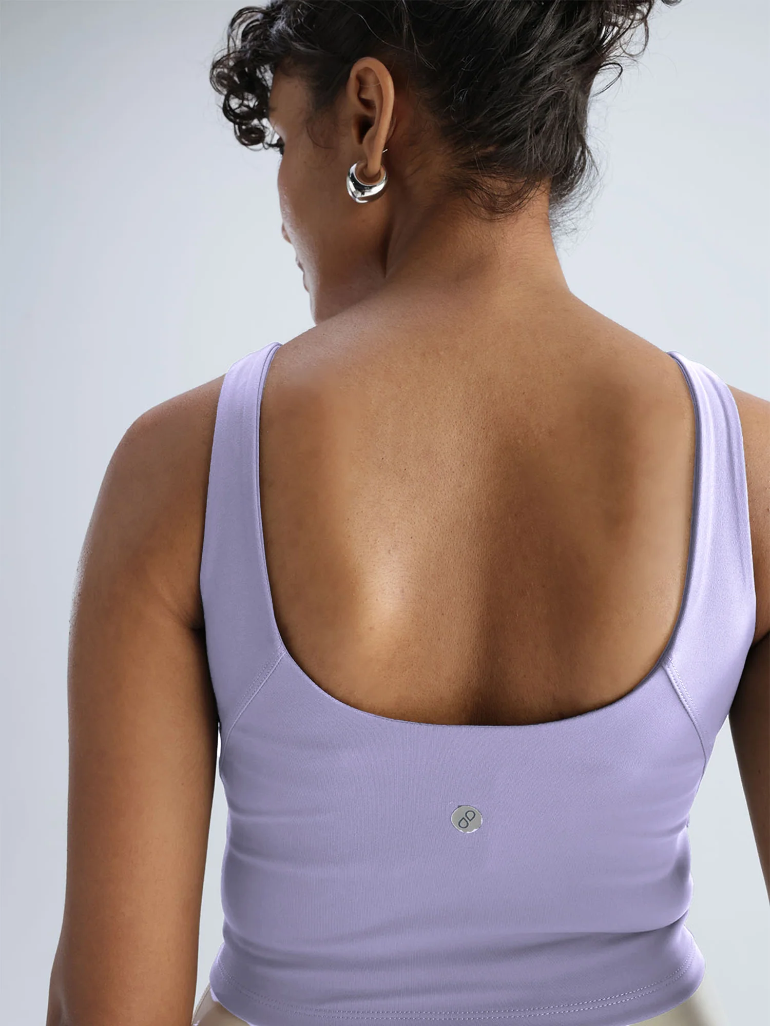 Lilac Refine Crop Tank - Image 6
