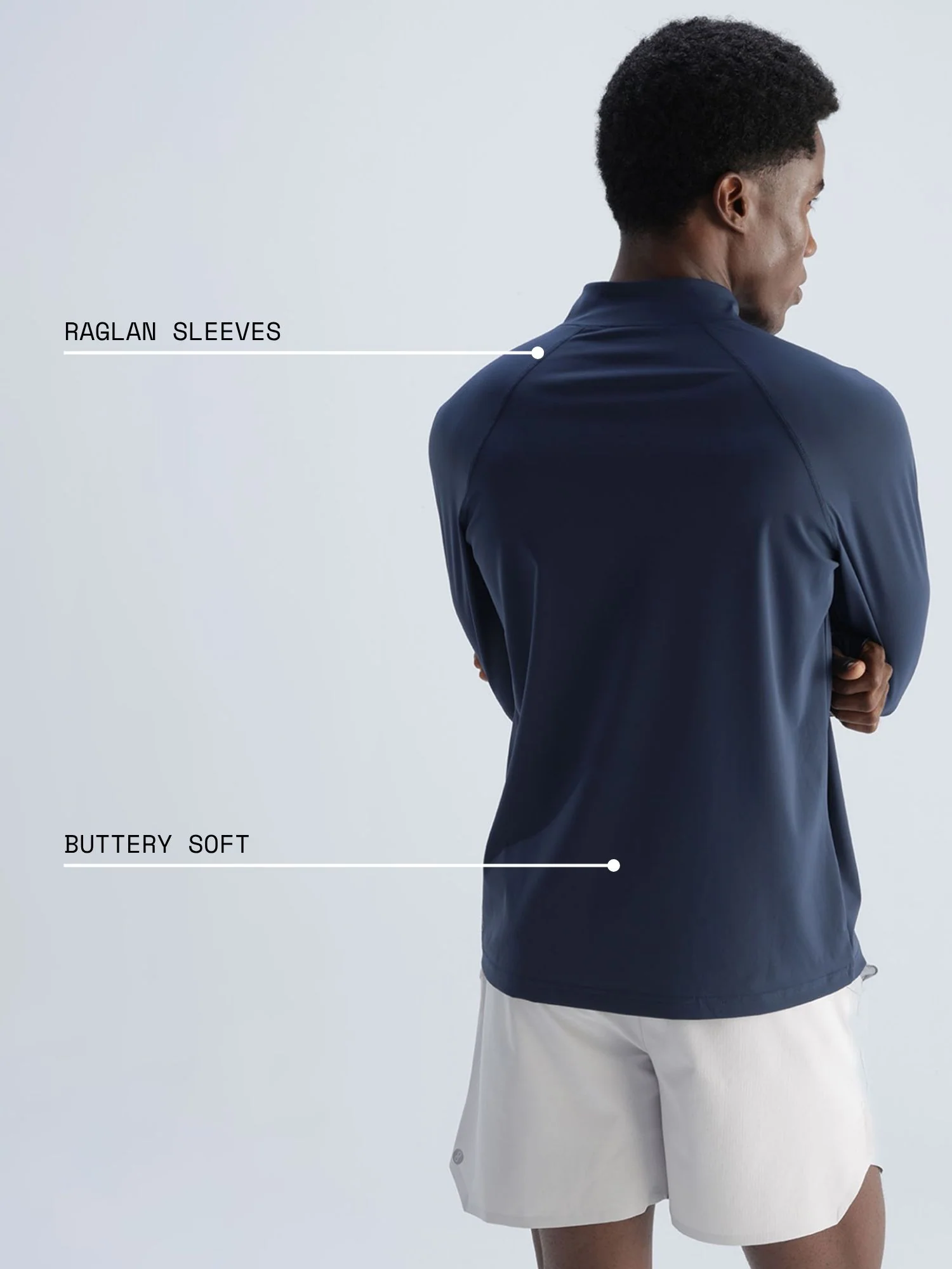 Navy Athletic Quarter-Zip - Image 4