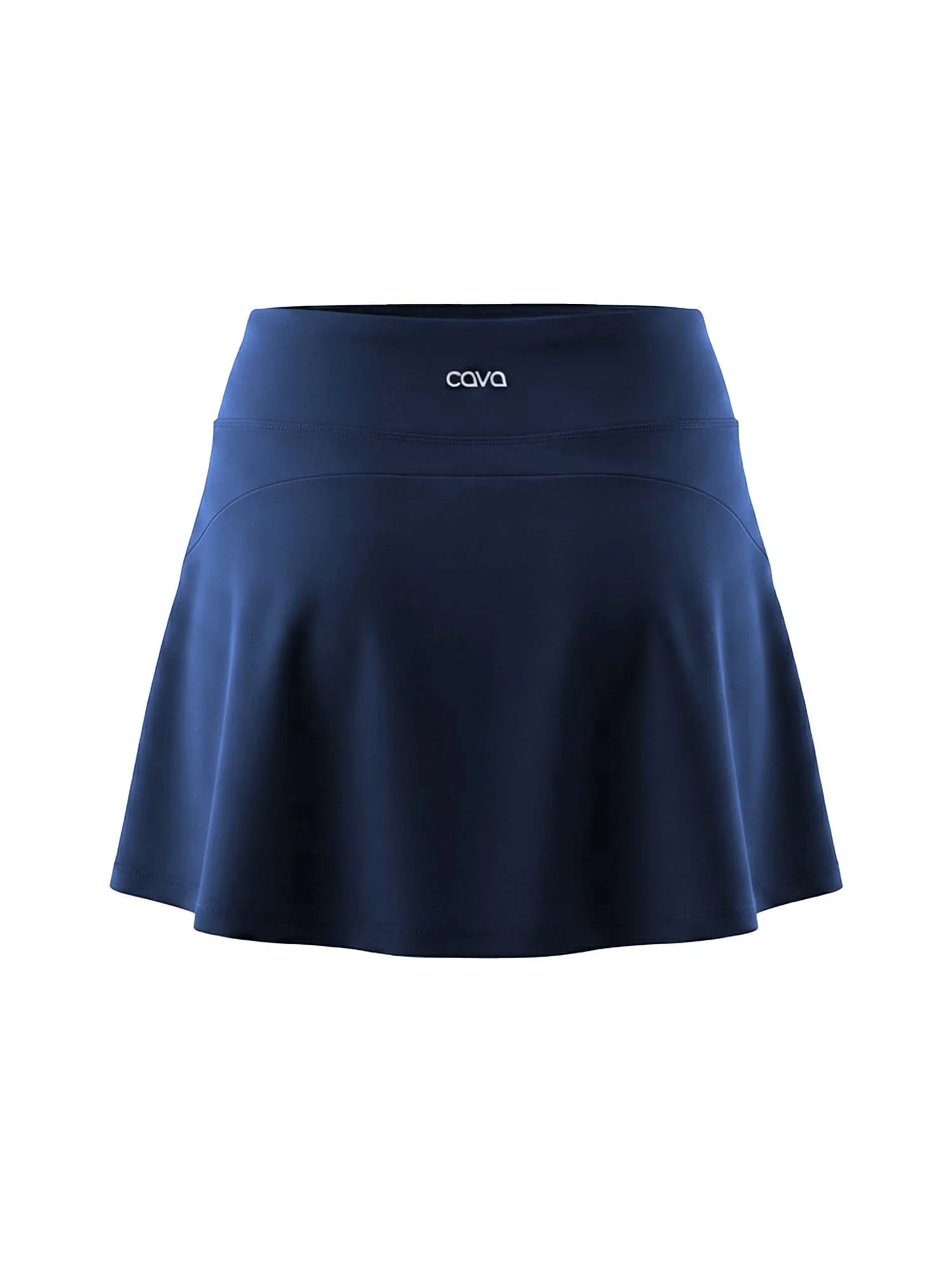 Navy Ripple Swim Skorts - Image 8