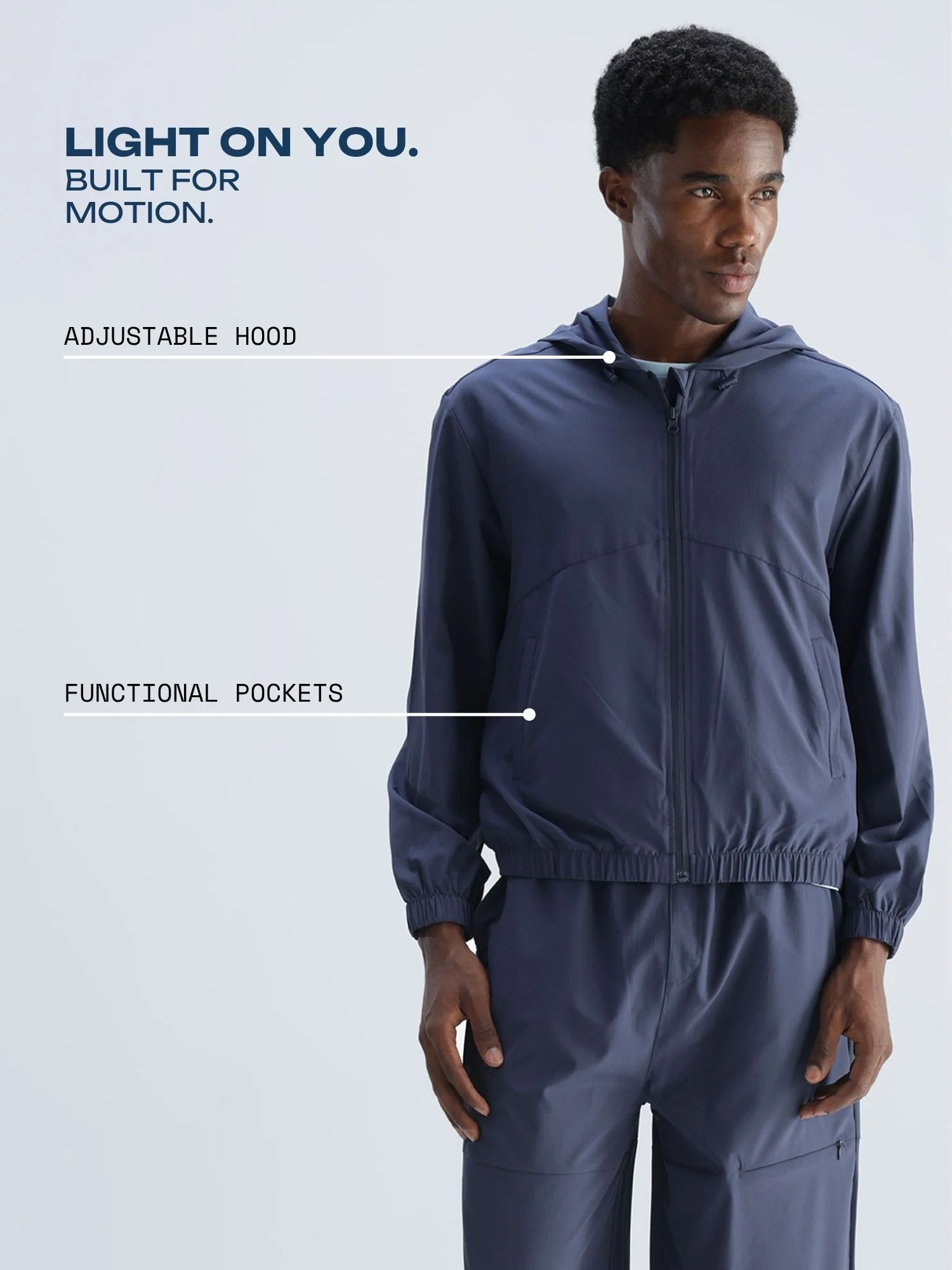 Navy Trailscape Jacket - Image 3