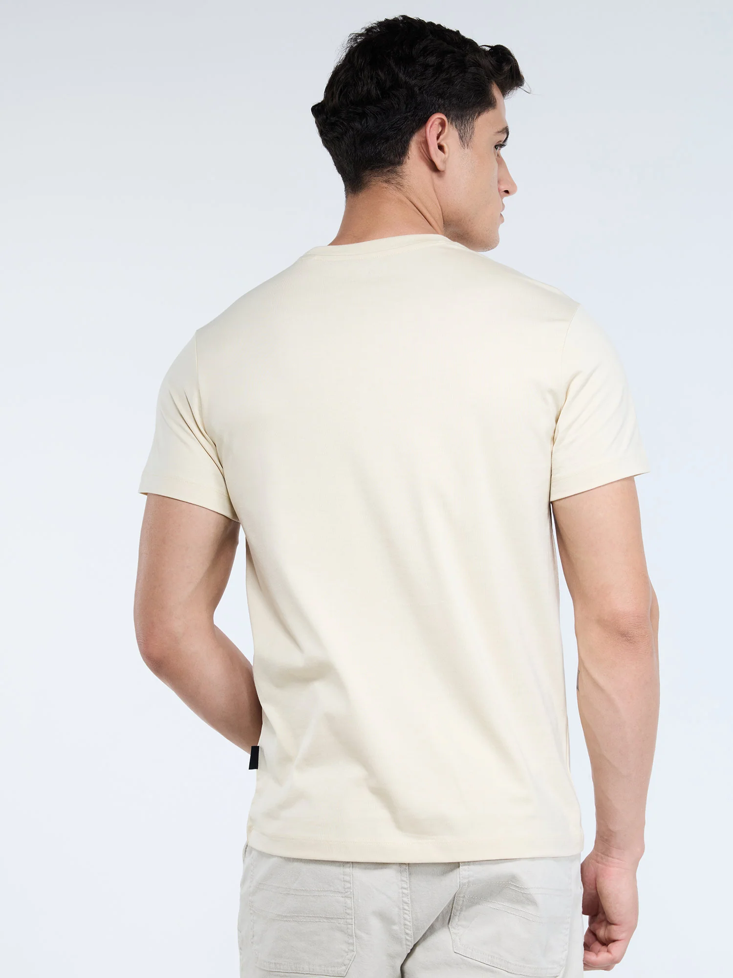 Neutral Supima Crew Neck T-shirt - Pack of 2 - Image 3