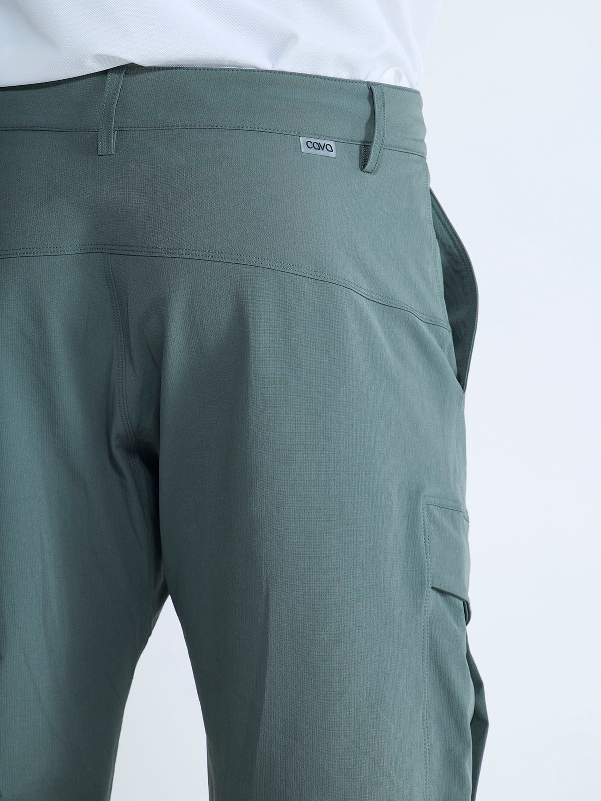 Olive Stride Cargo Pants - Image 7