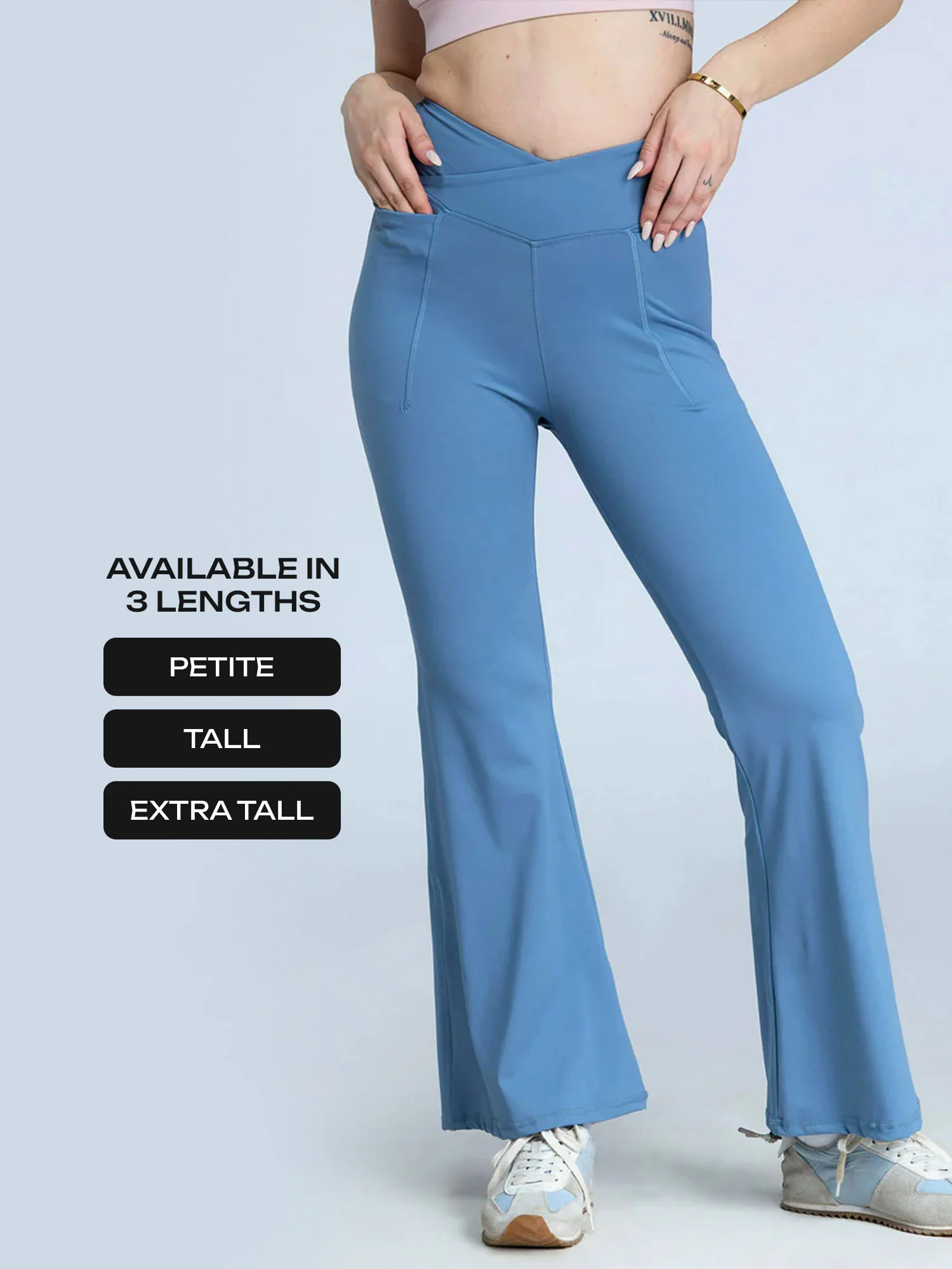 Pebble Hourglass Flared Leggings